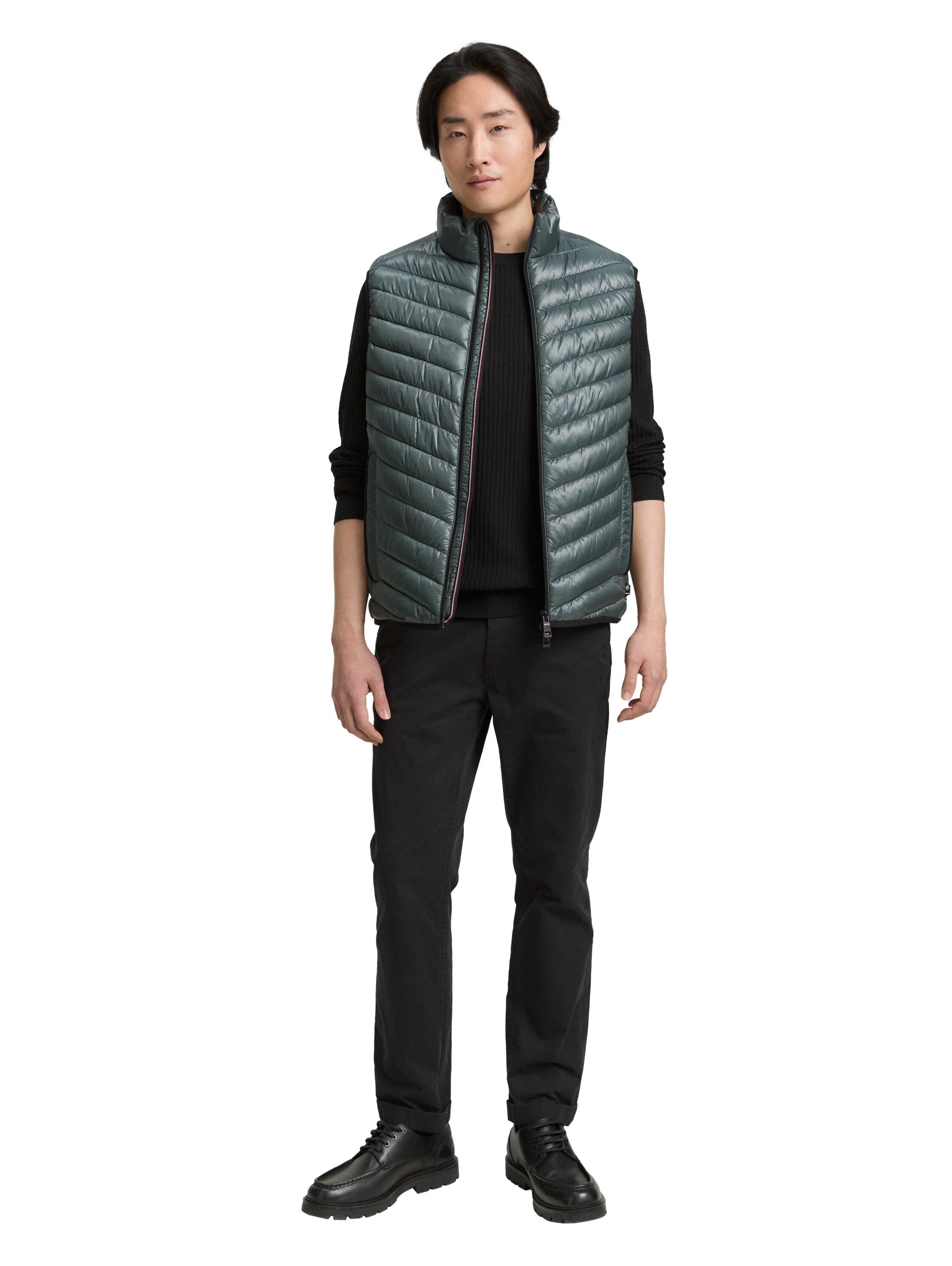 Tom Tailor Green Regular Fit Vest