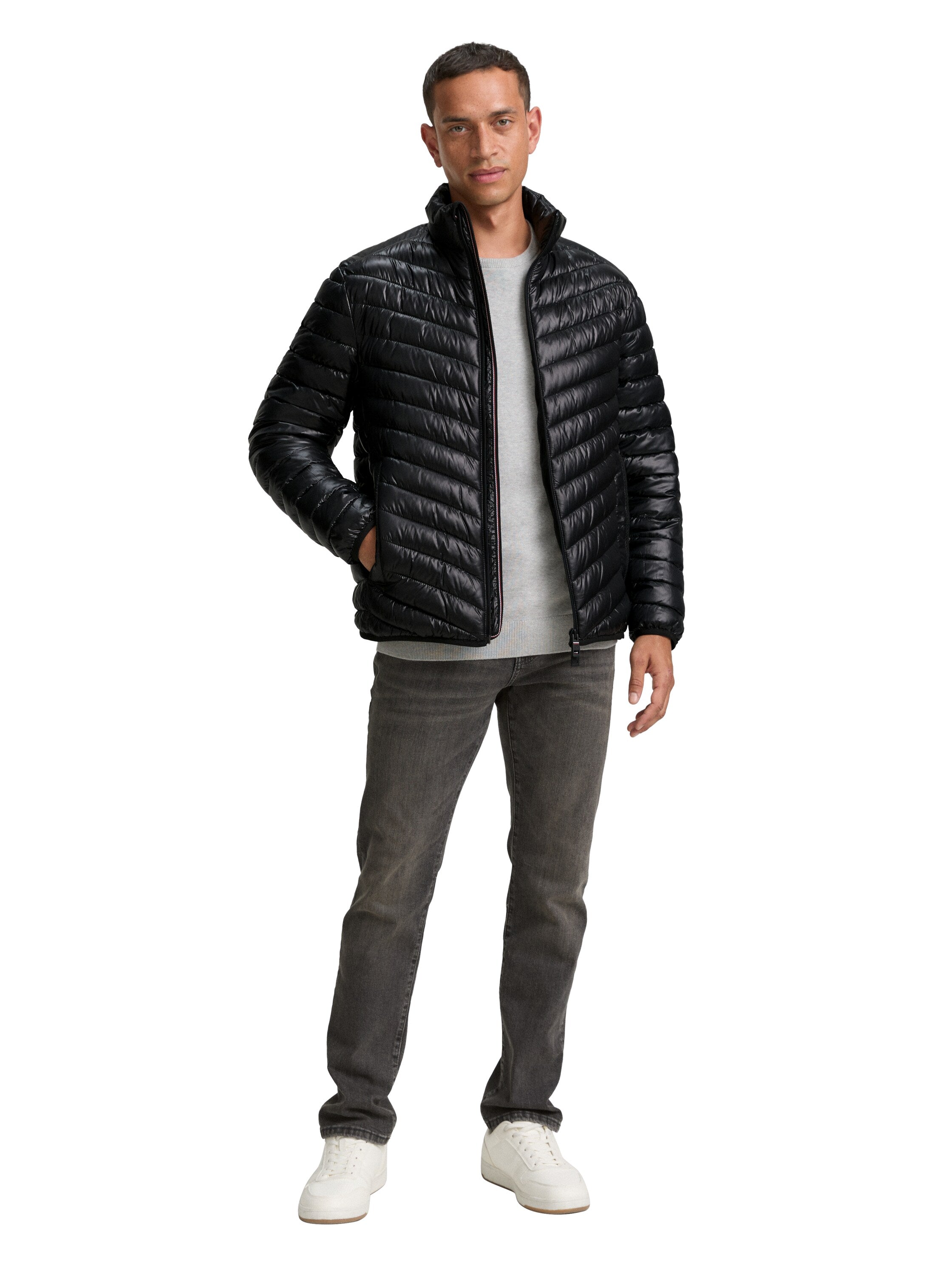 Tom Tailor Hybrid Black Jacket