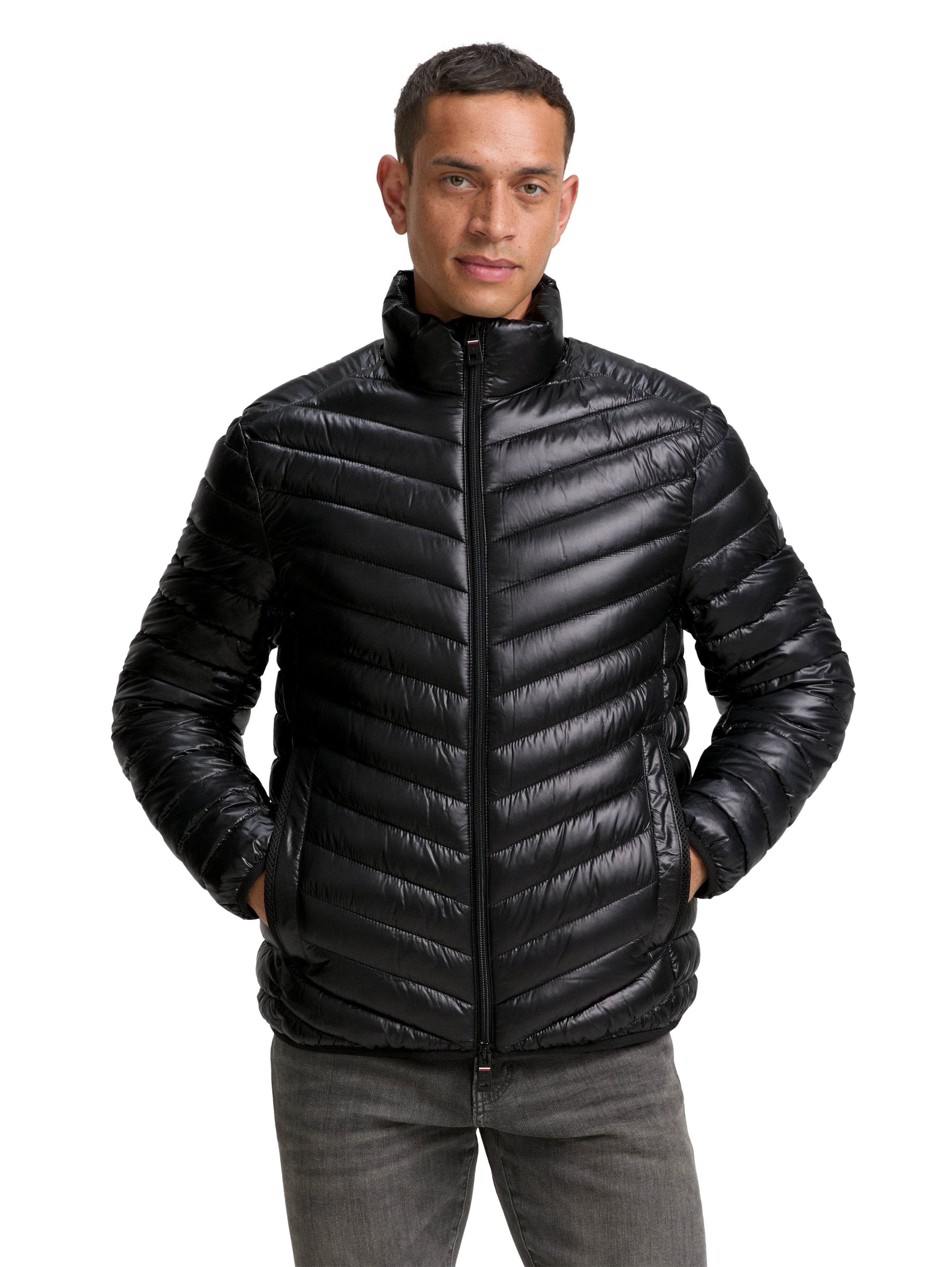 Tom Tailor Hybrid Black Jacket