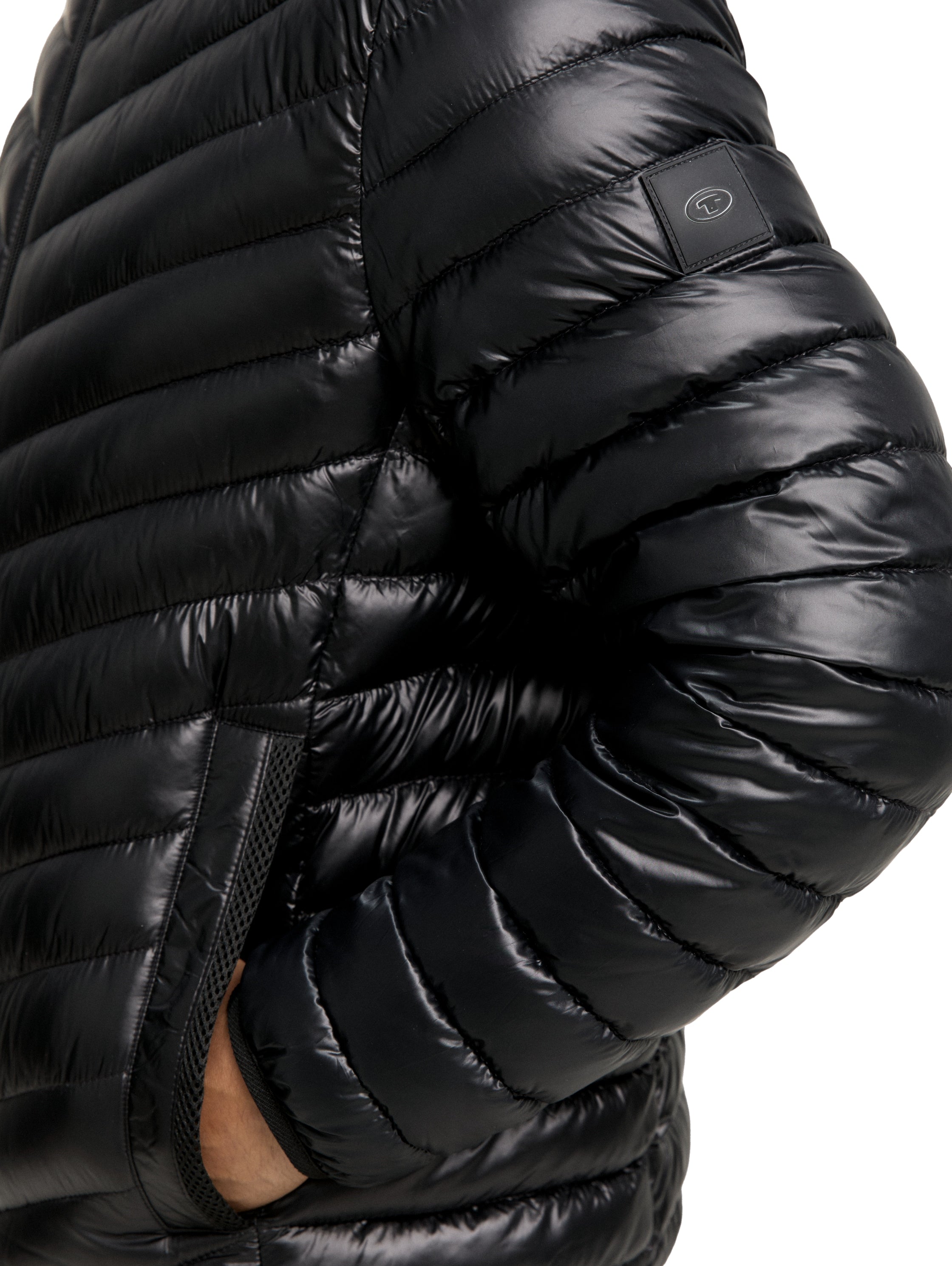 Tom Tailor Hybrid Black Jacket