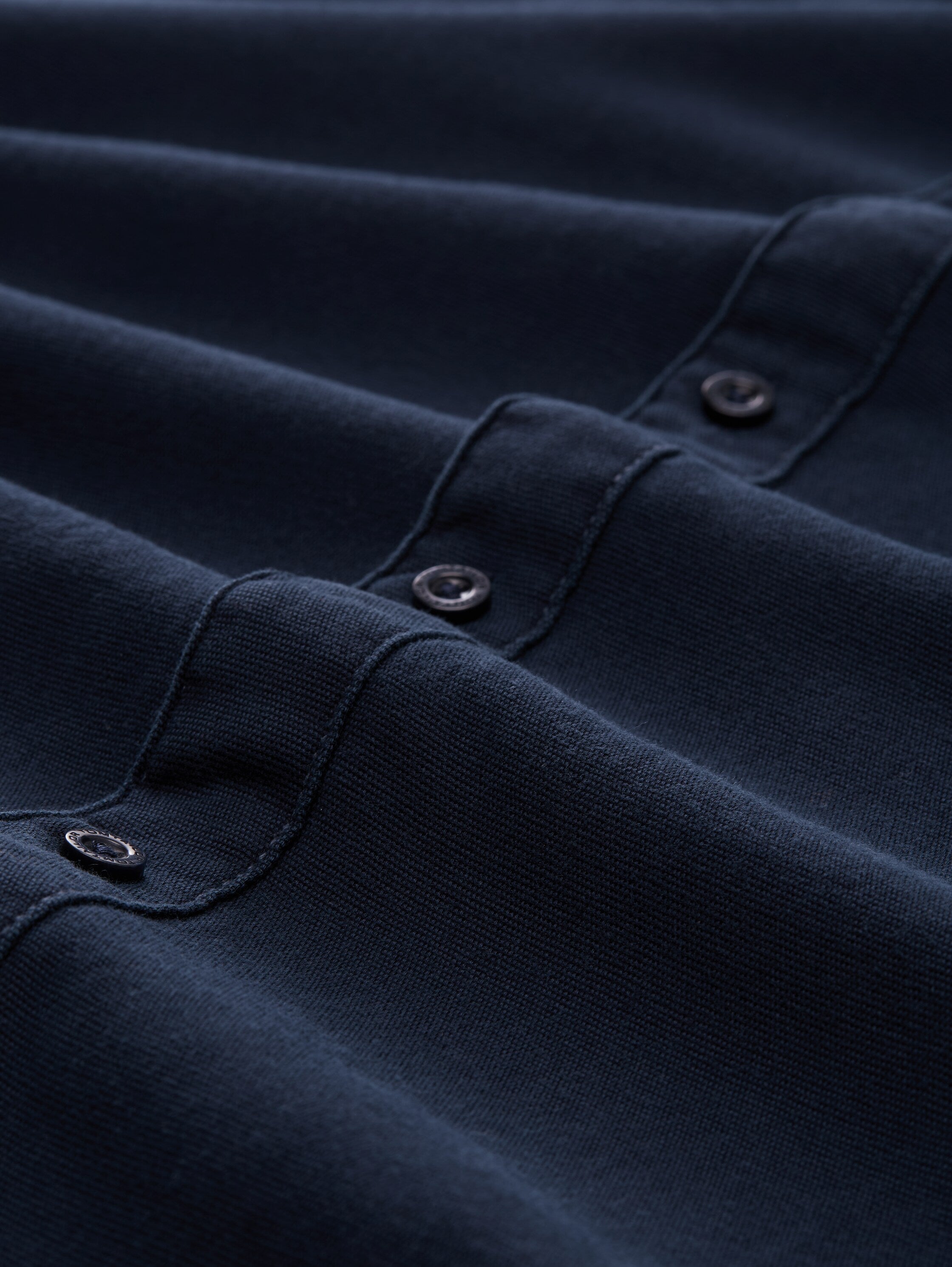 Tom Tailor Regular Fit Cotton Navy Shirt