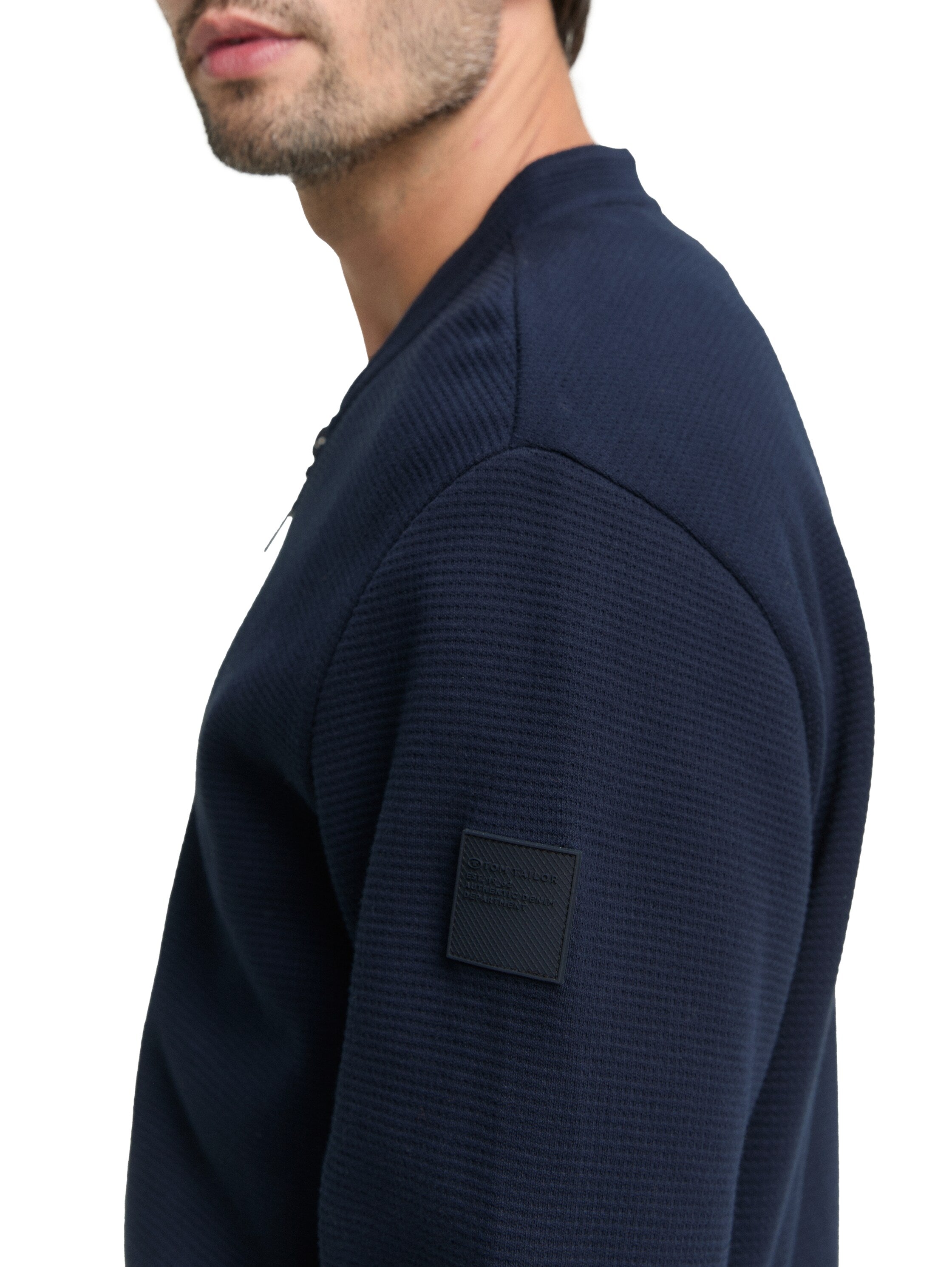 Tom Tailor Cotton Navy Bomber Jacket