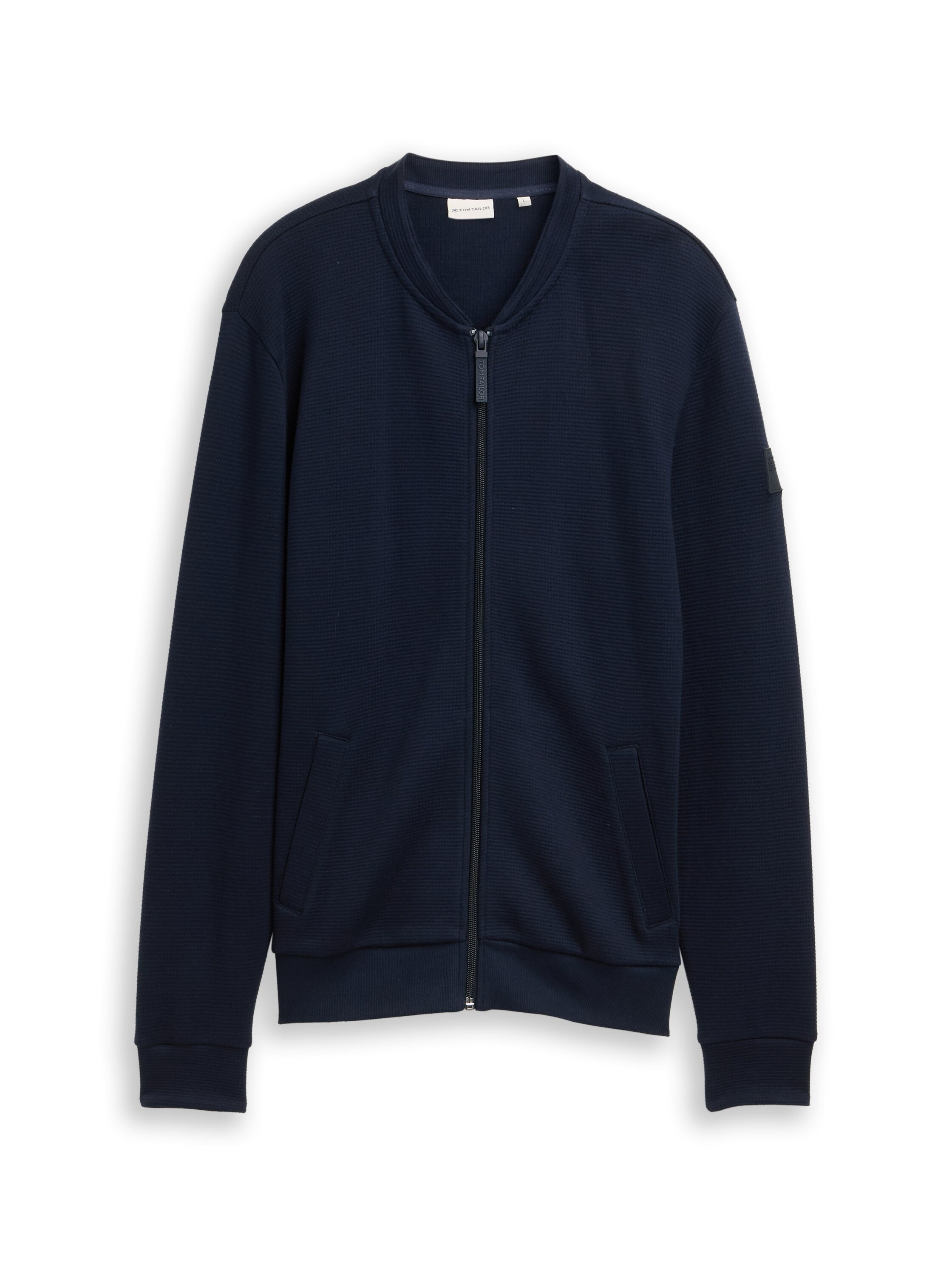 Tom Tailor Cotton Navy Bomber Jacket