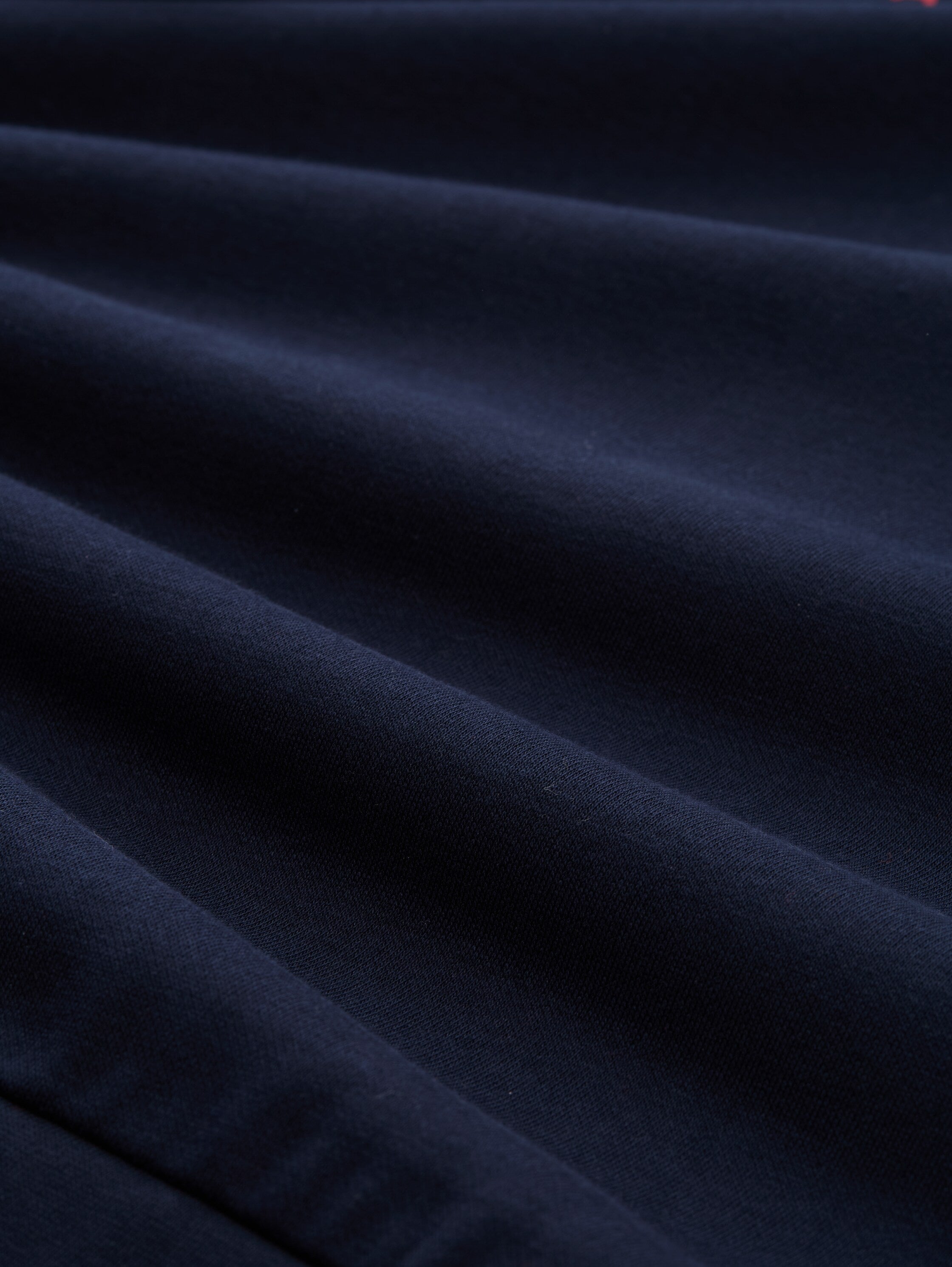 Tom Tailor Navy Hoodie with Logo Print