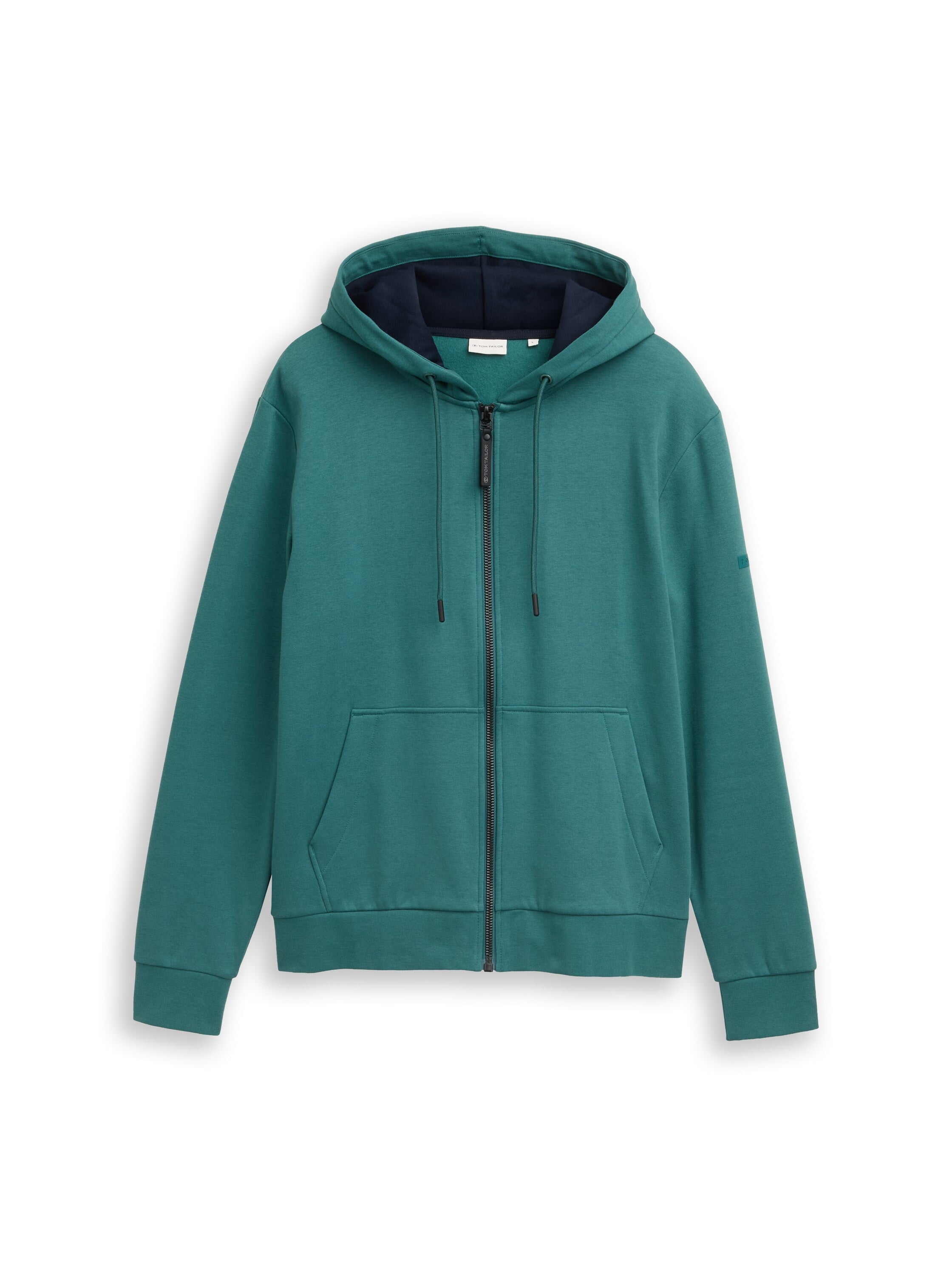Tom Tailor Basic Green Hooded Jacket