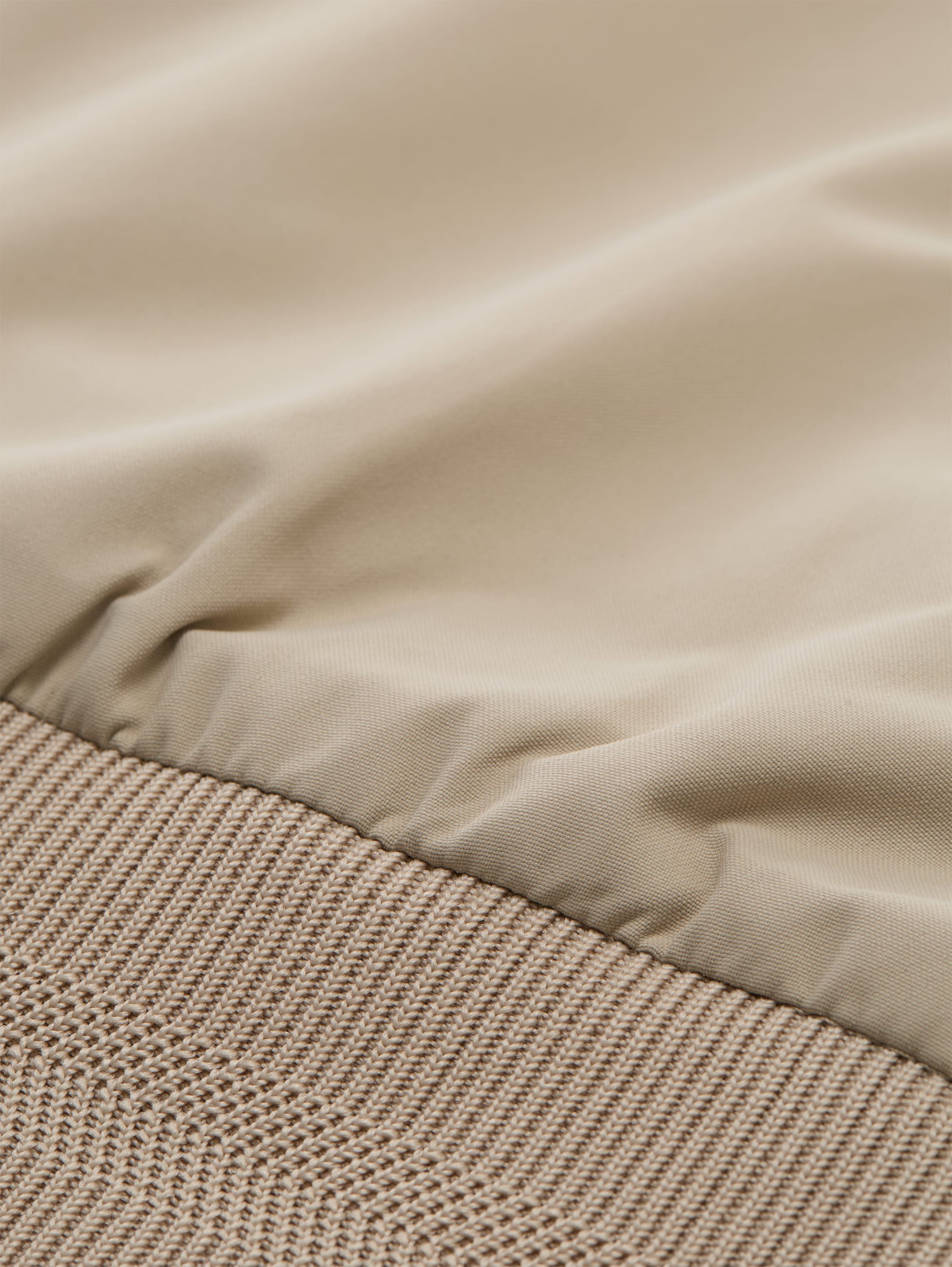 Tom Tailor Beige Jacket With Zipper To Close