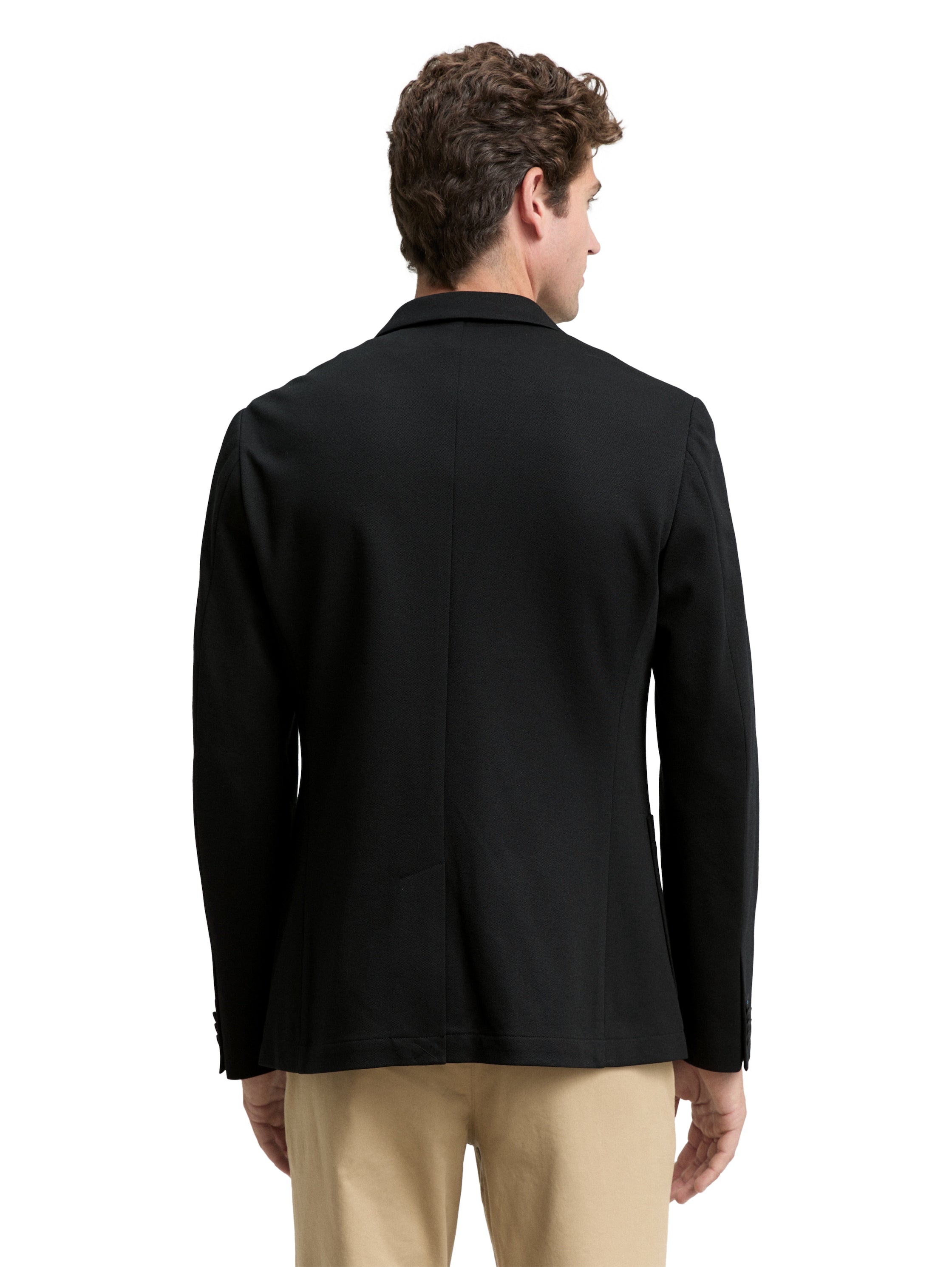 Tom Tailor Regular Fit Black Blazer