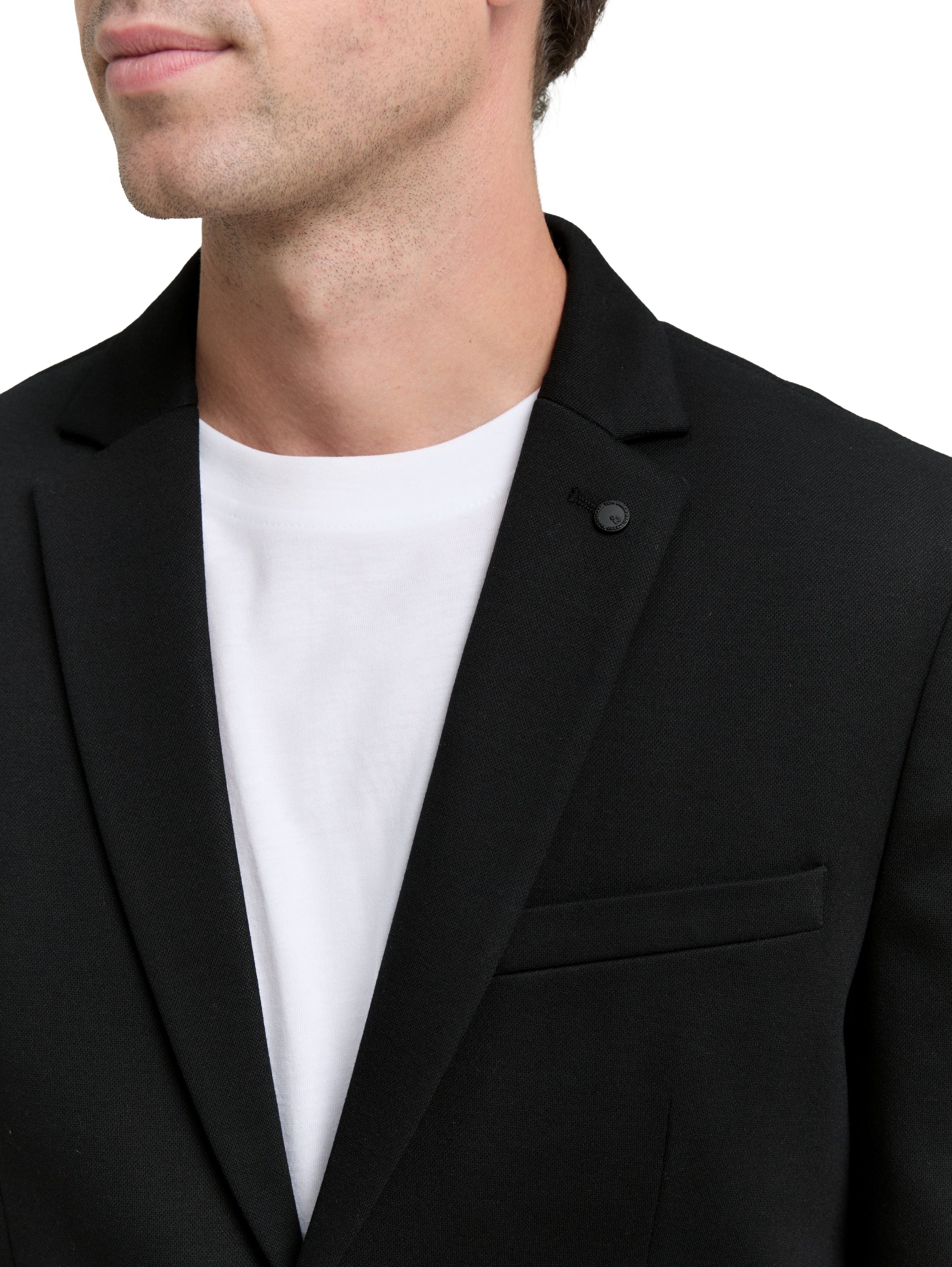 Tom Tailor Regular Fit Black Blazer