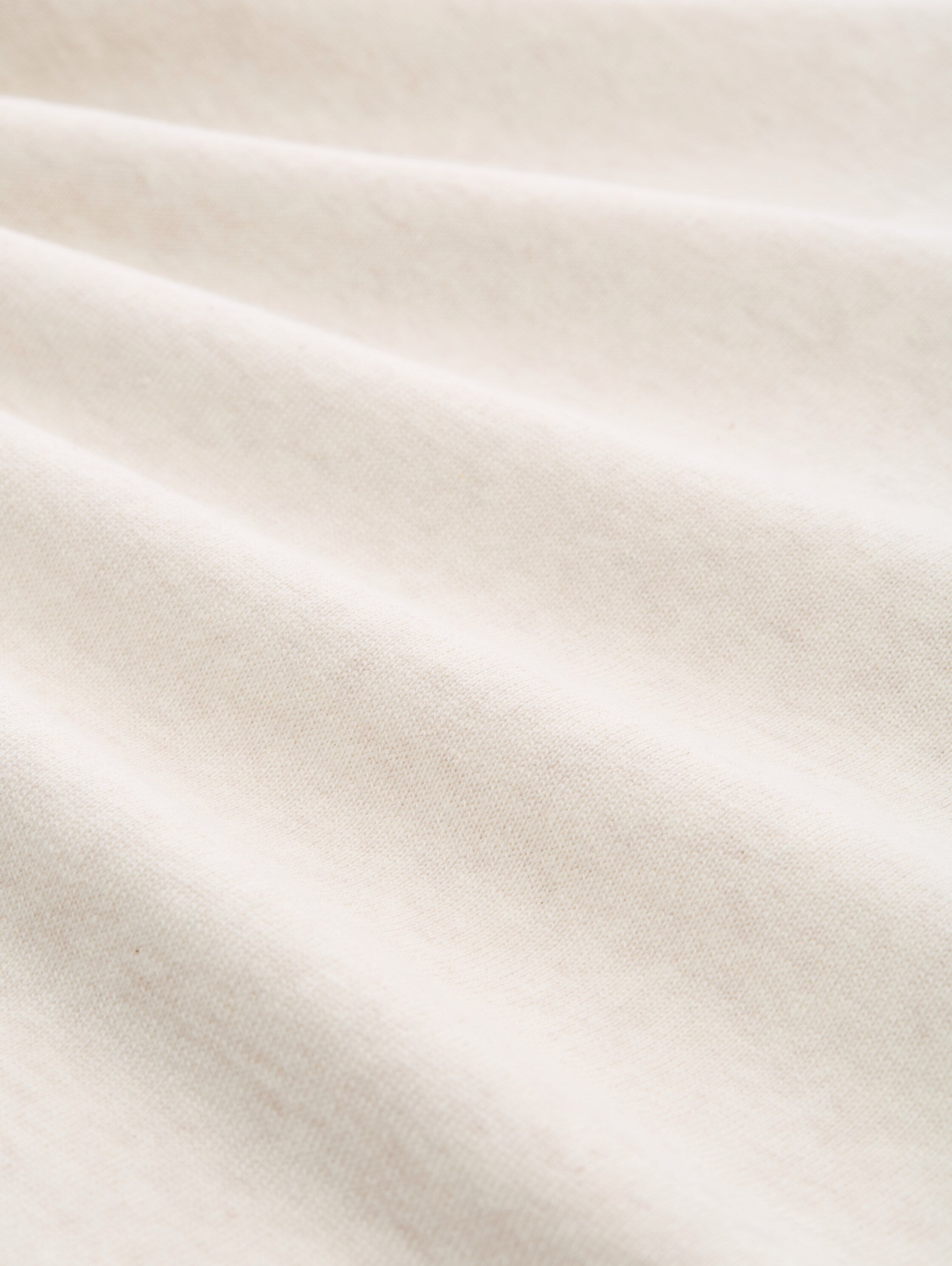 Tom Tailor Turtleneck Offwhite Cotton Pullover