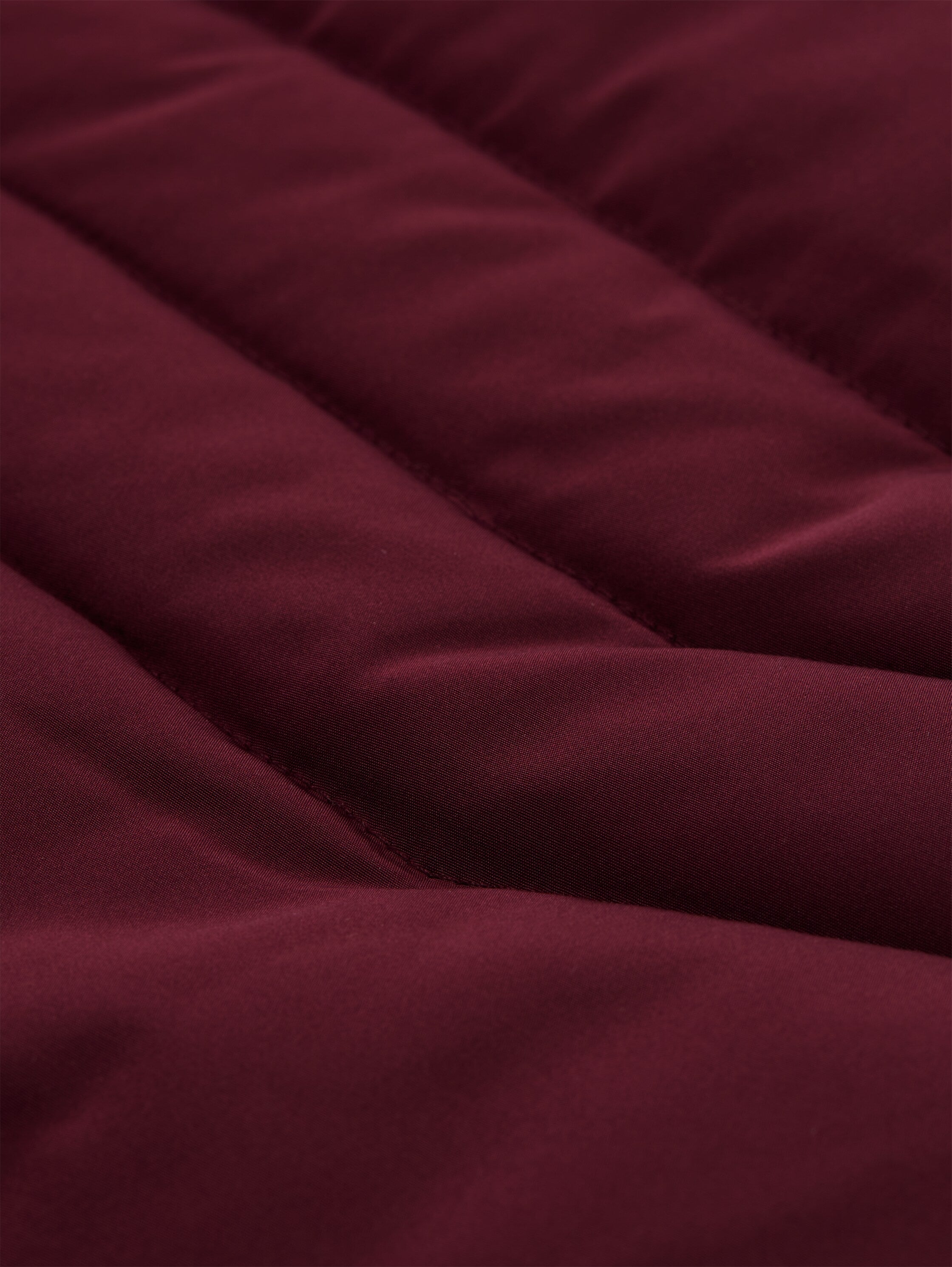 Tom Tailor Puffer Bordo Jacket With Detachable Hood