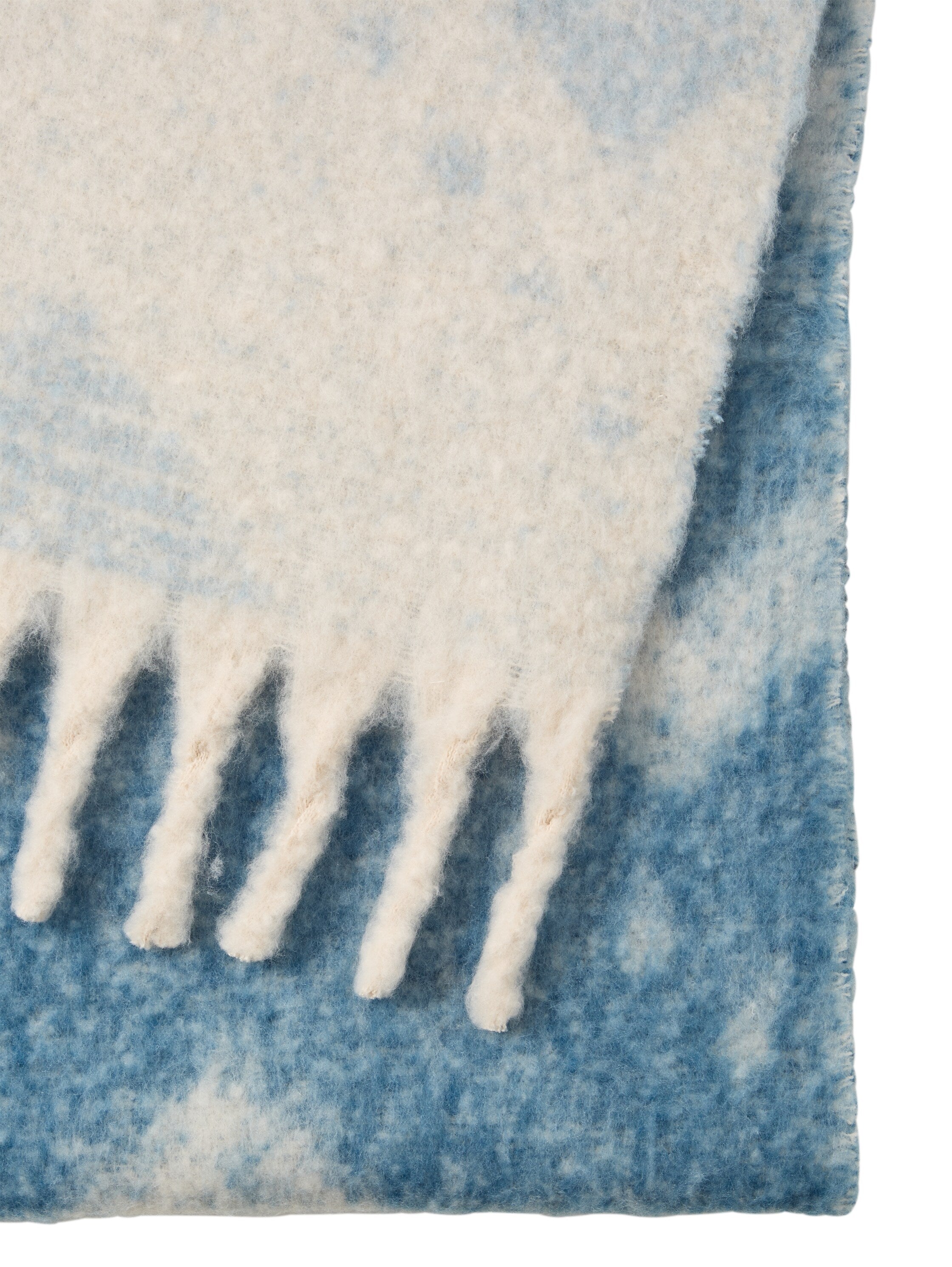 Tom Tailor Blue Pattern Warm Scarf