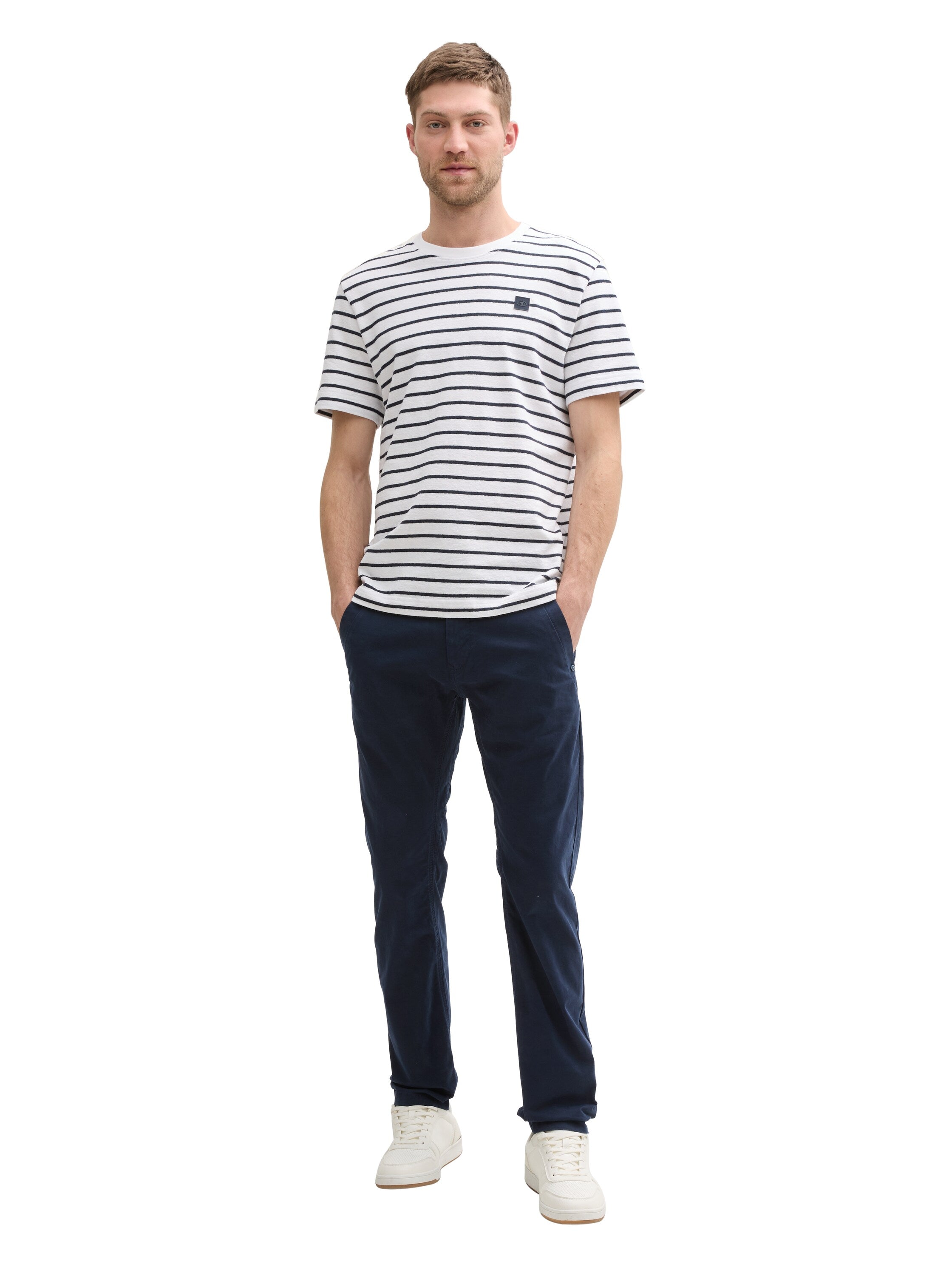 Tom Tailor Tapered Sky Captain Blue Chino Pant
