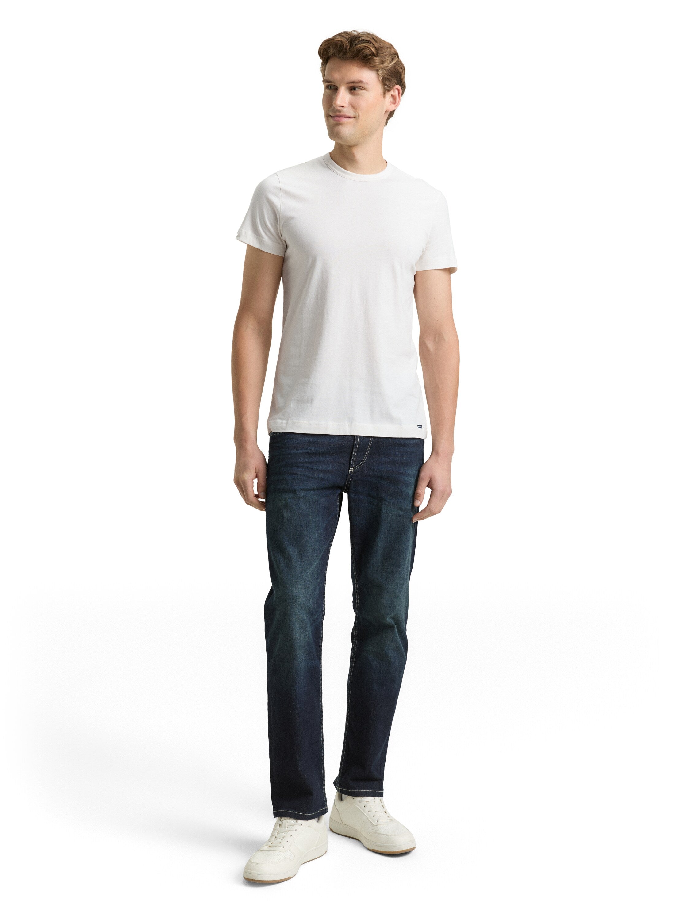 Tom Tailor Short Sleeved White T-Shirt