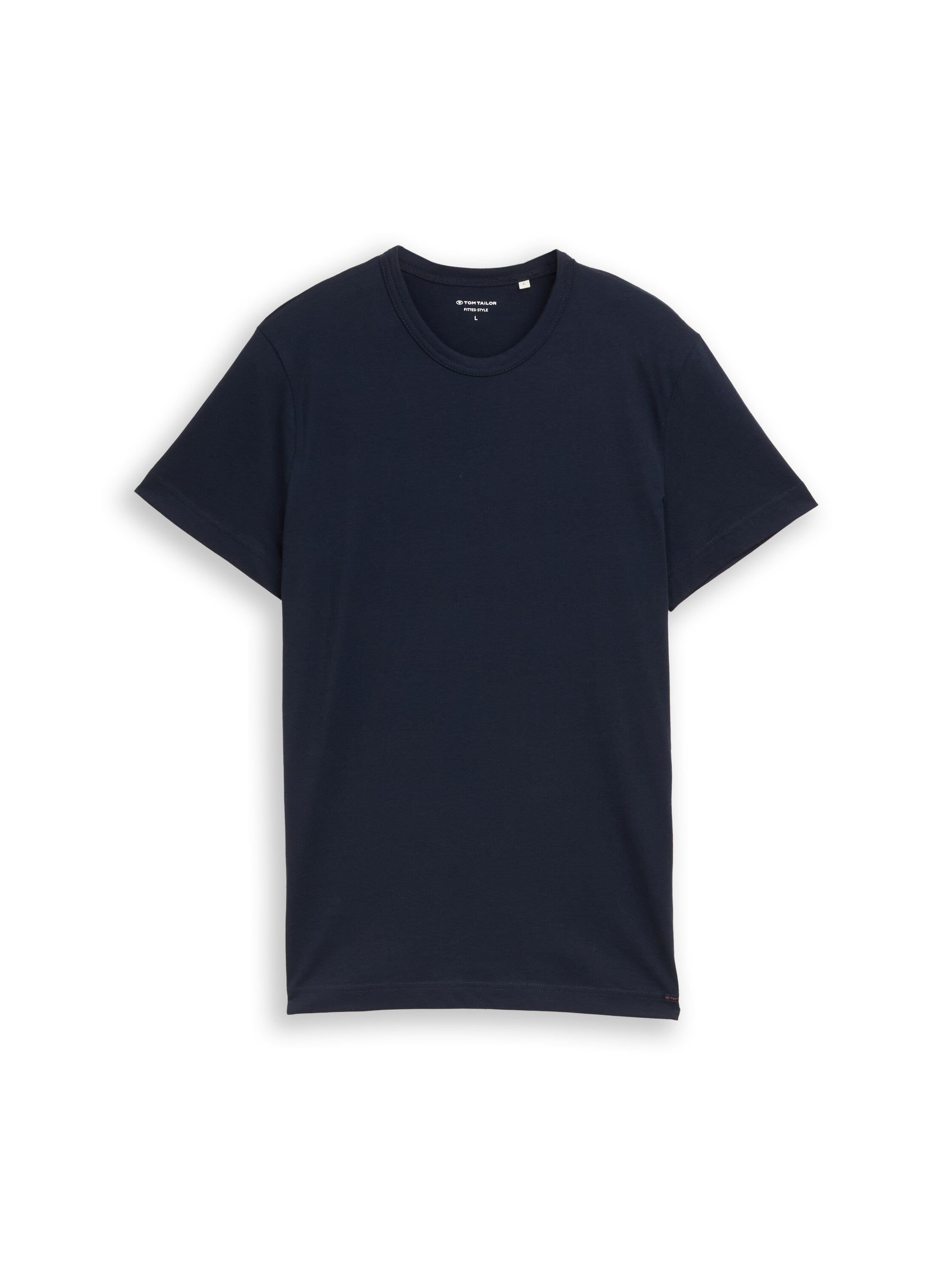 Tom Tailor Short Sleeved Navy T-Shirt