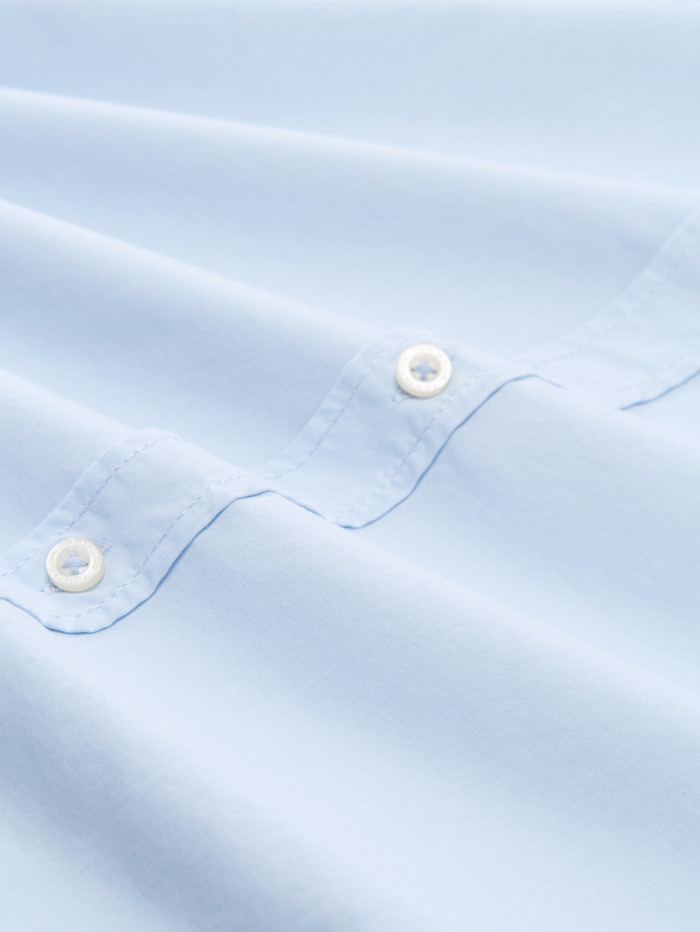 Tom Tailor Regular Fit Blue Shirt With Stretch