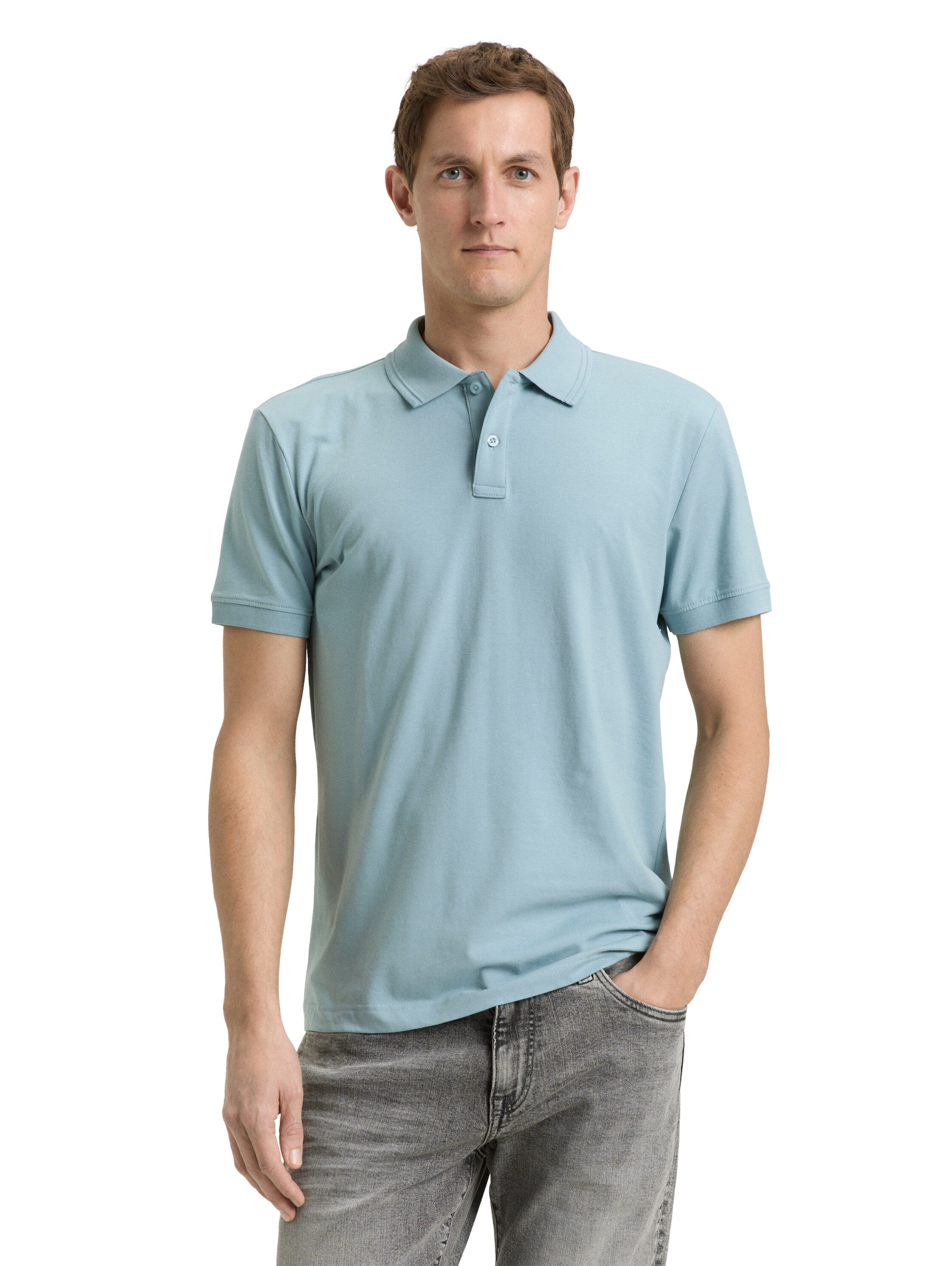 Tom Tailor Blue Short Sleeved Polo