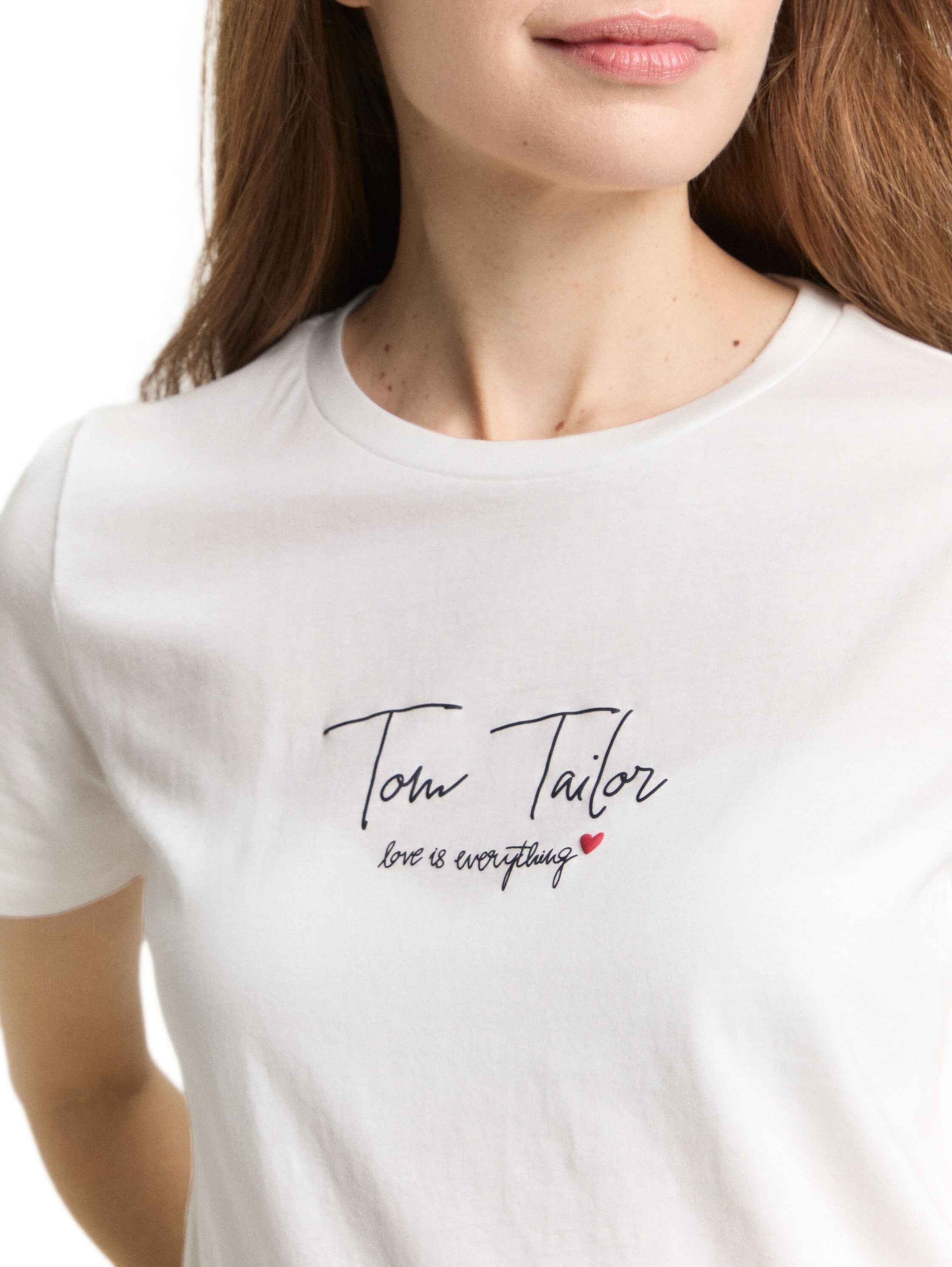 Tom Tailor White T-Shirt