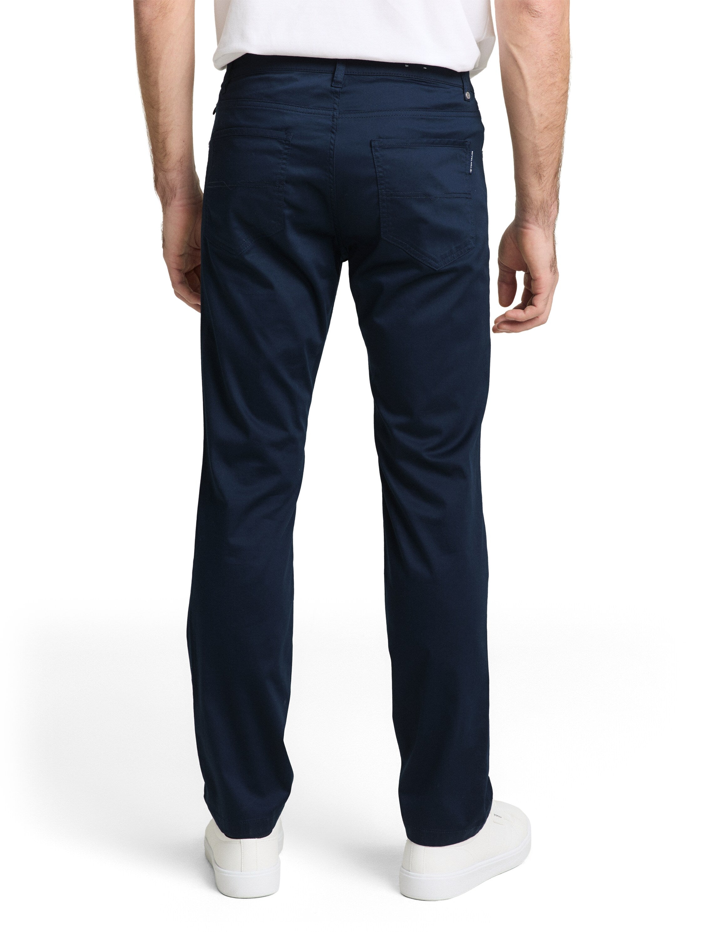 Tom Tailor Navy Regular Slim Trousers