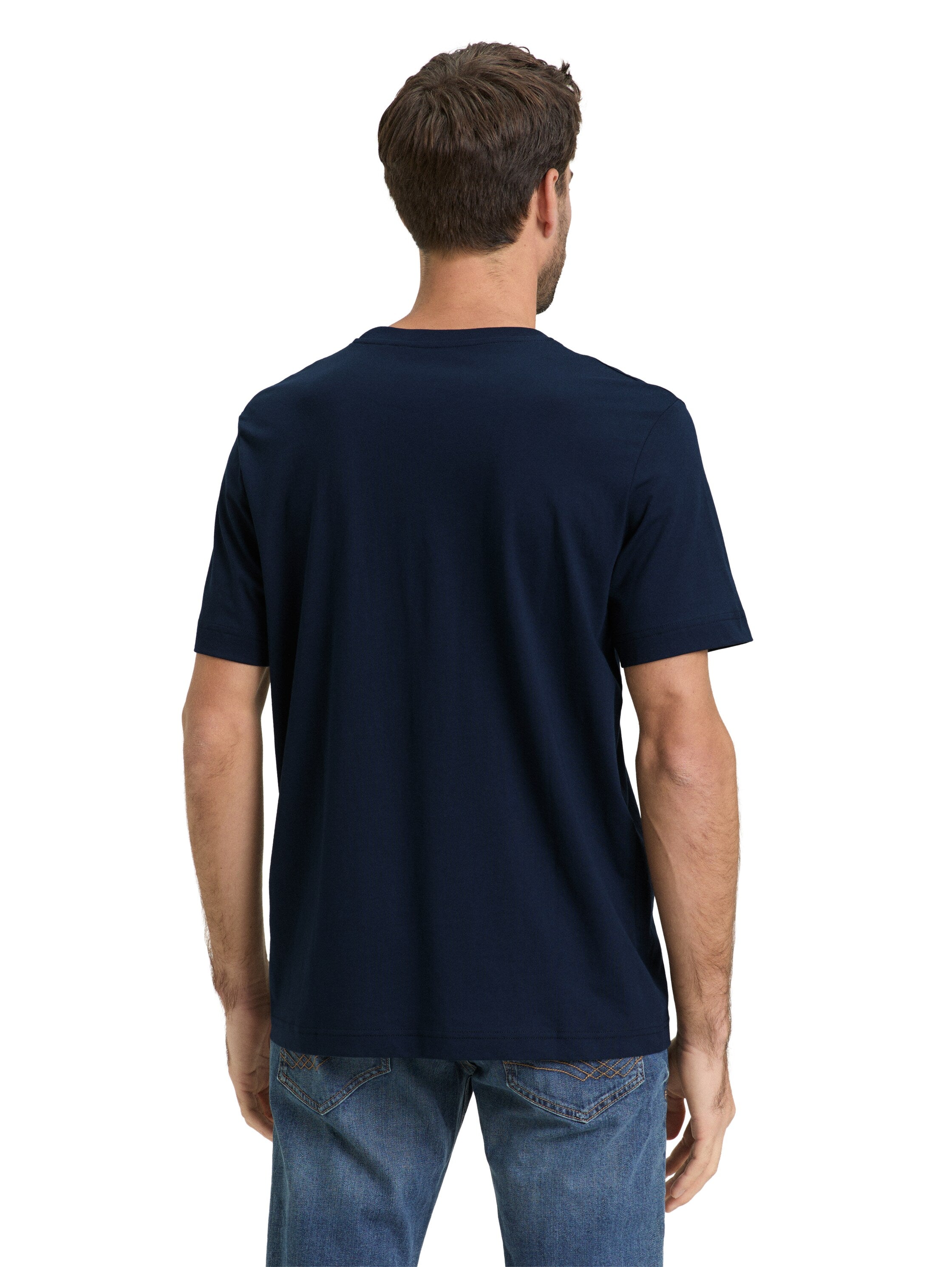 Tom Tailor Dark Navy T-Shirt With Front Design