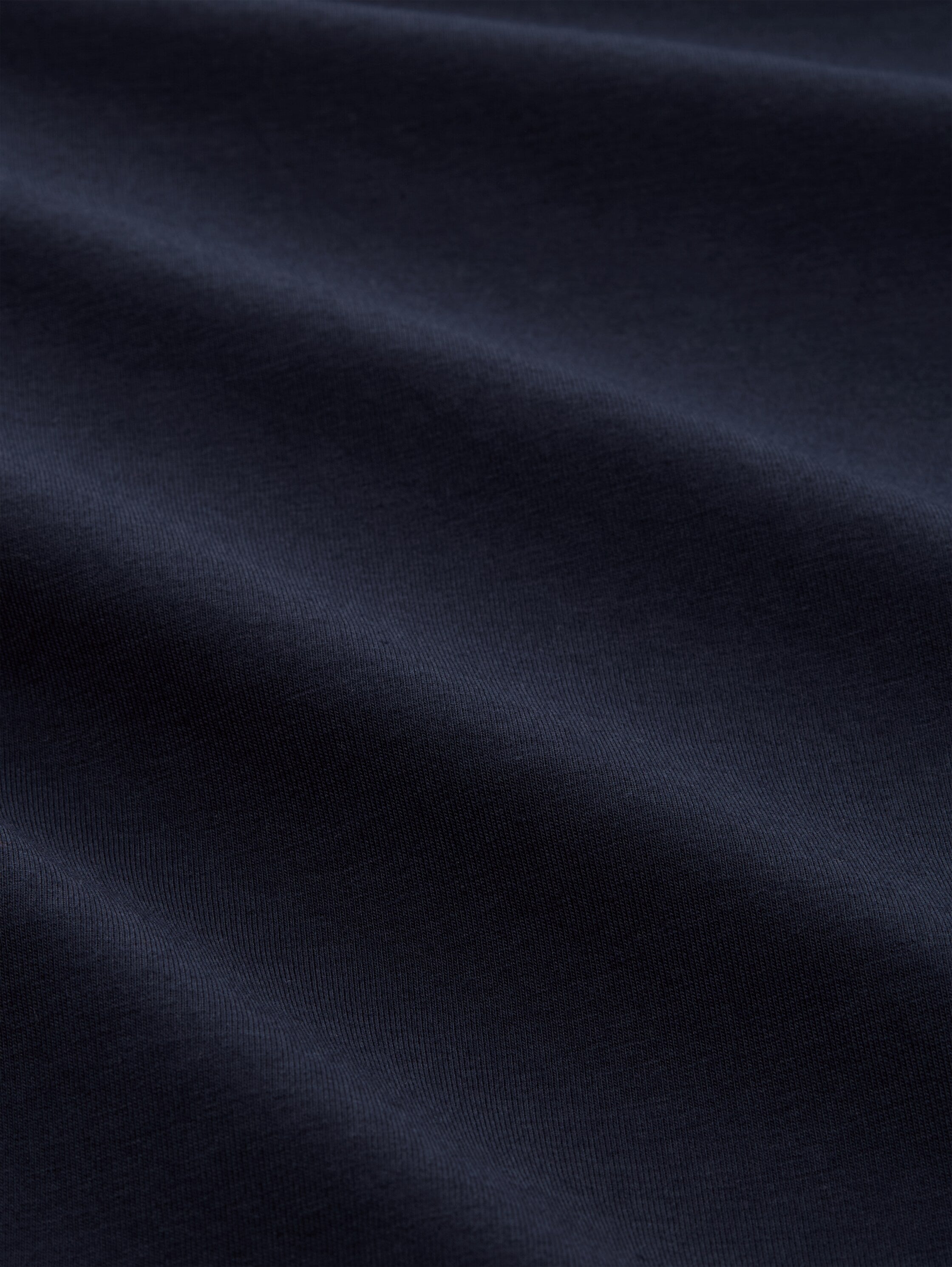 Tom Tailor Navy Polo With Printed Logo