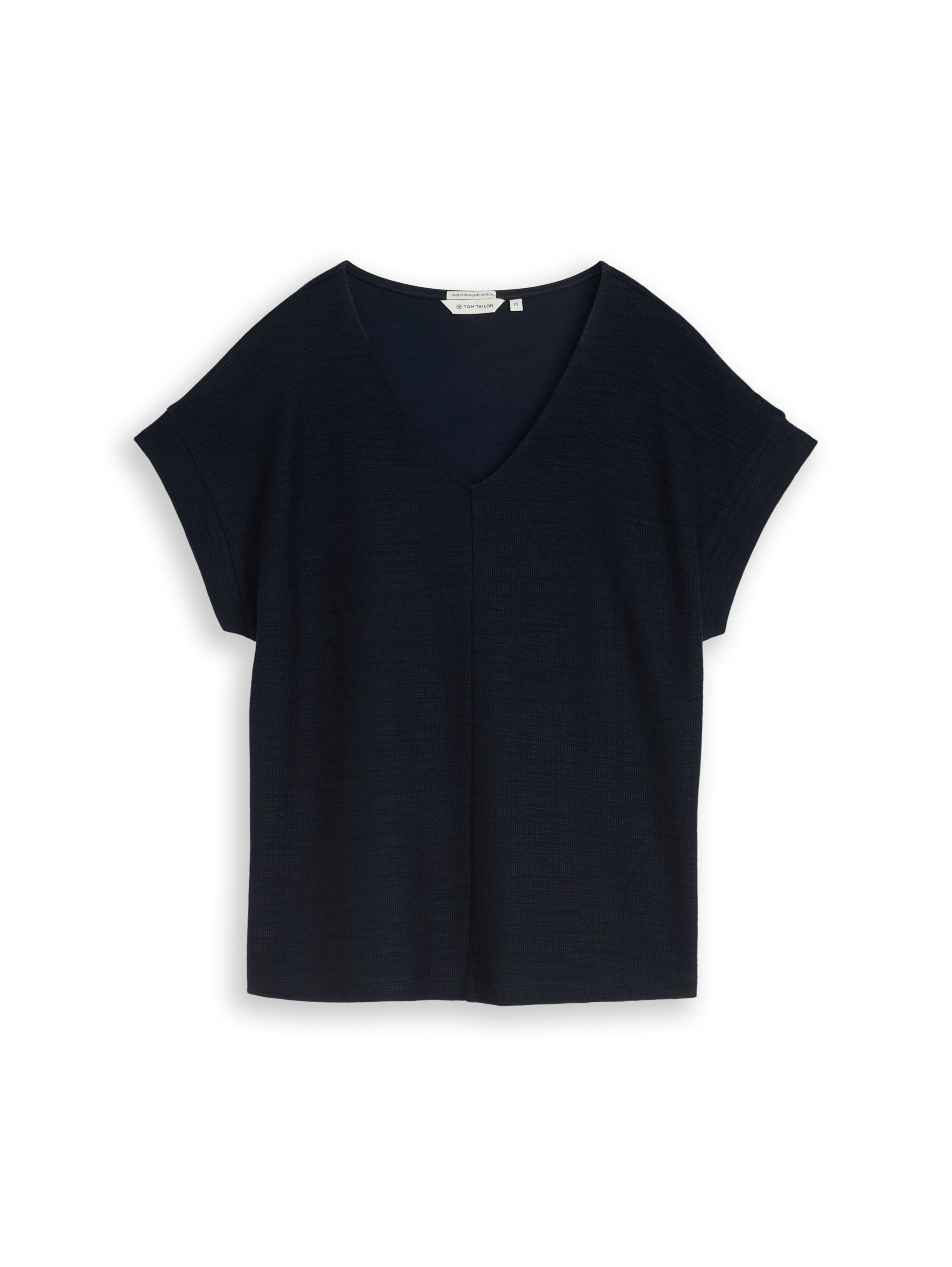 Tom Tailor Navy V-Neck T-Shirt