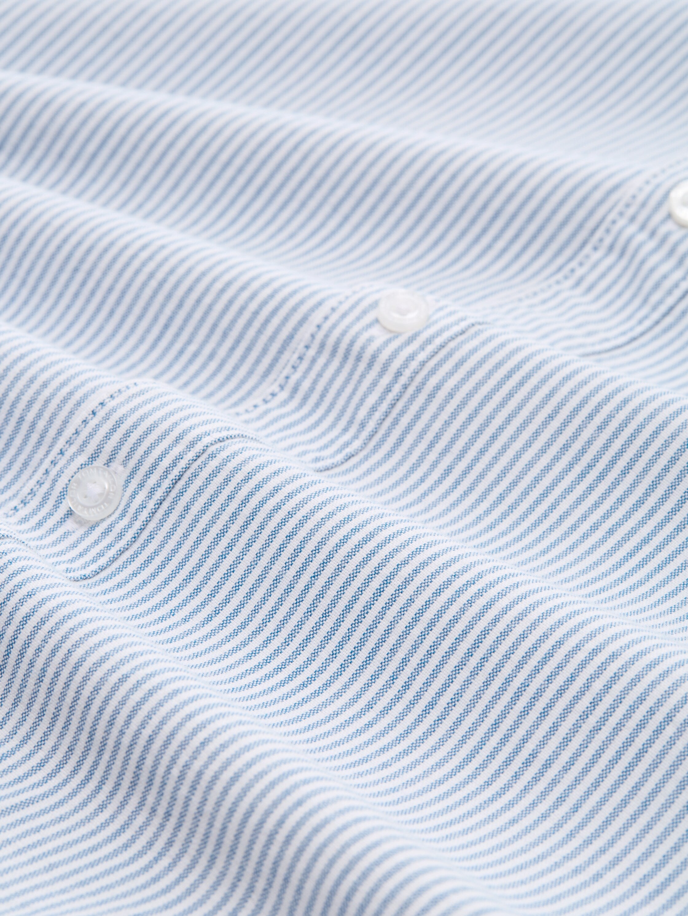 Tom Tailor Regular-Fit Blue Shirt With Breast Pocket