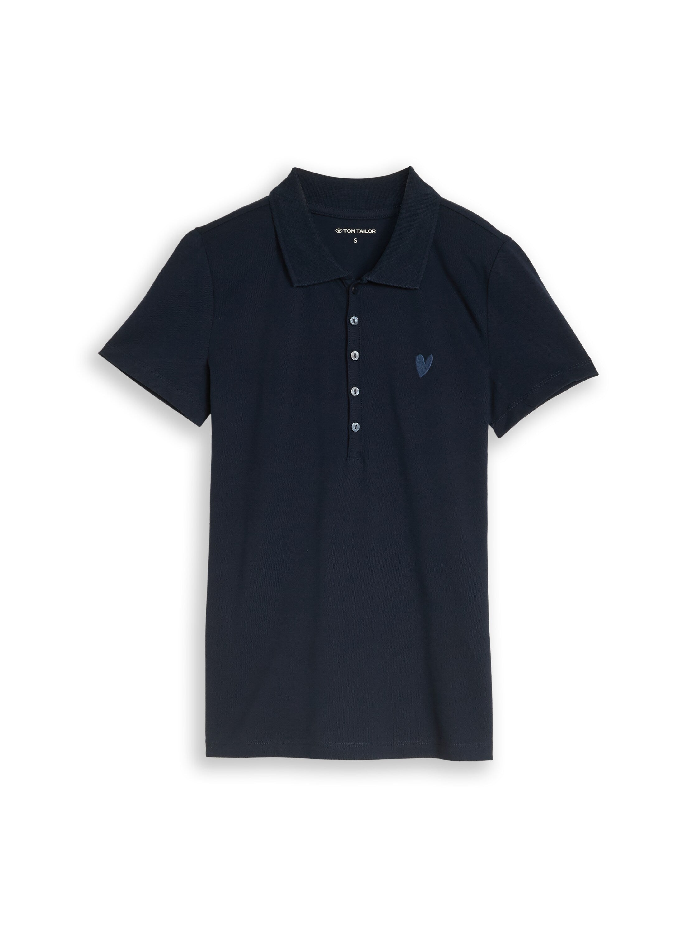 Tom Tailor Navy Short Sleeved Polo