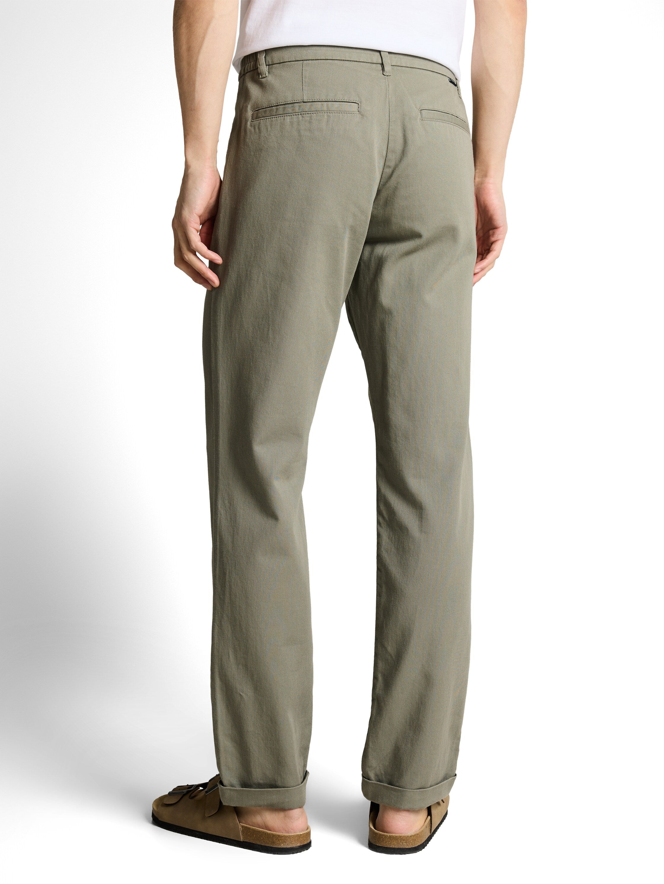 Tom Tailor Olive Chino Trousers