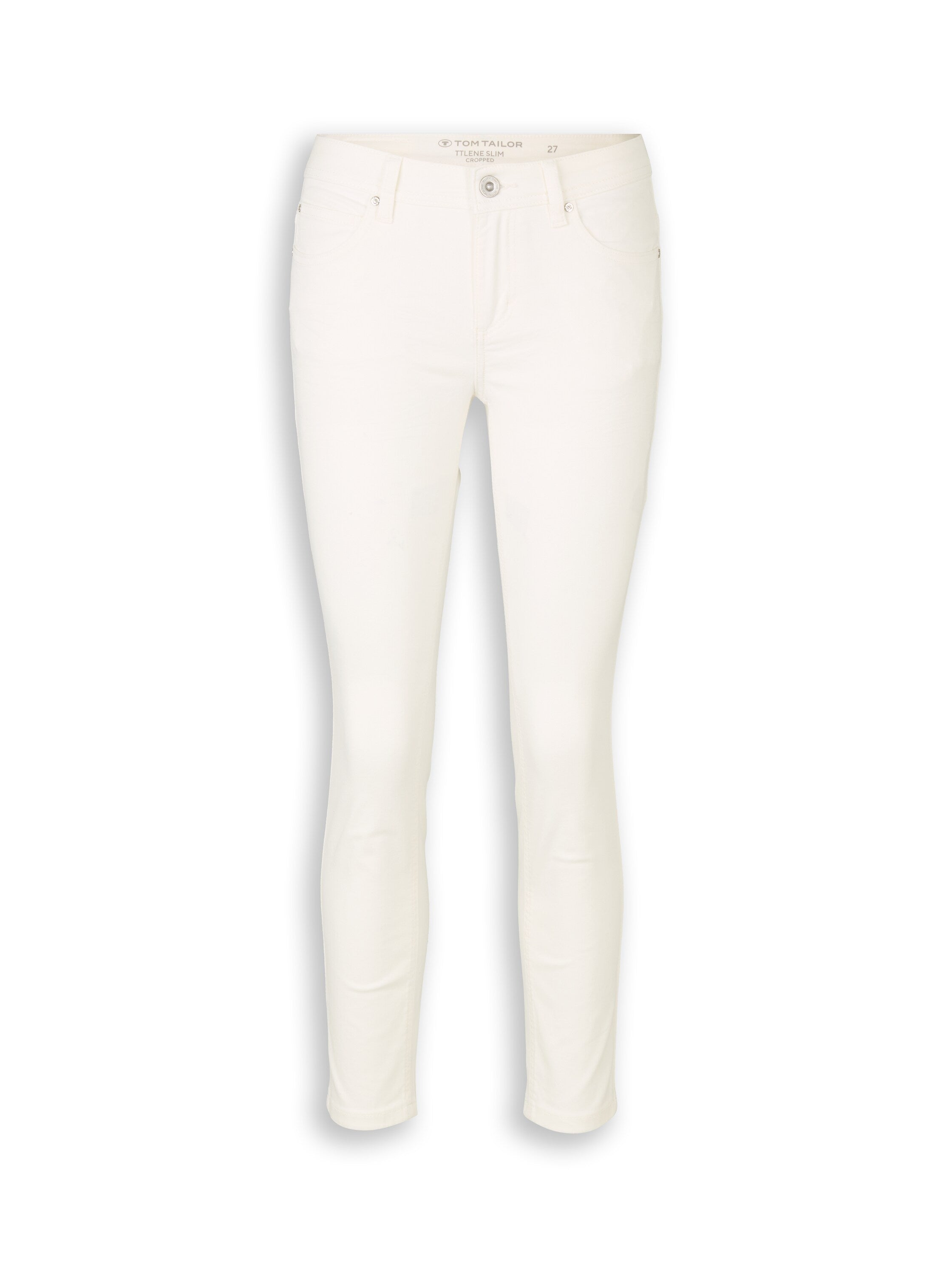 Tom Tailor White Slim Fit Denim Jeans