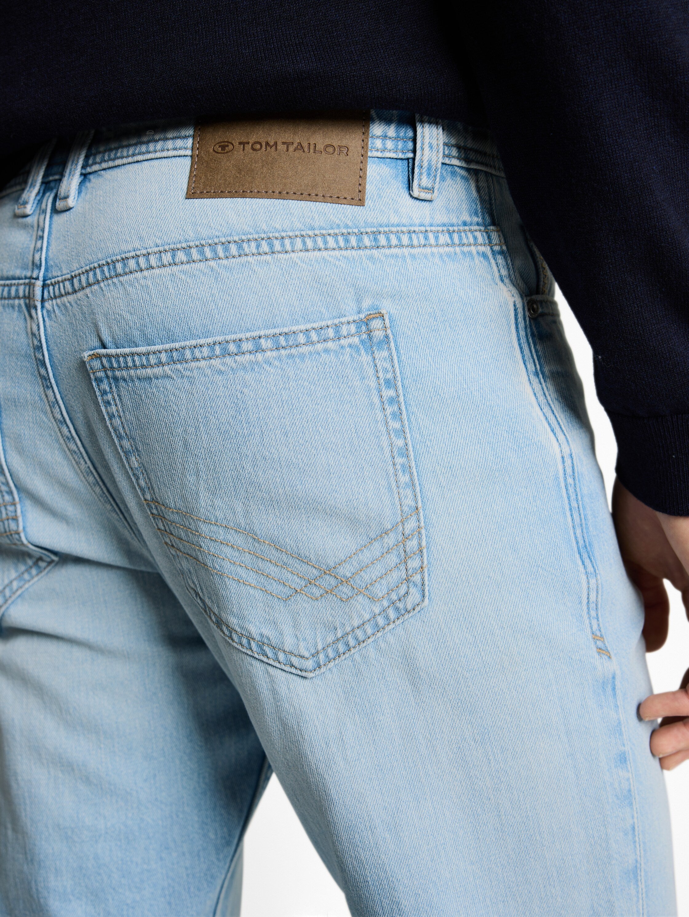Tom Tailor Light Blue Denim Jeans With Five-Pocket Style