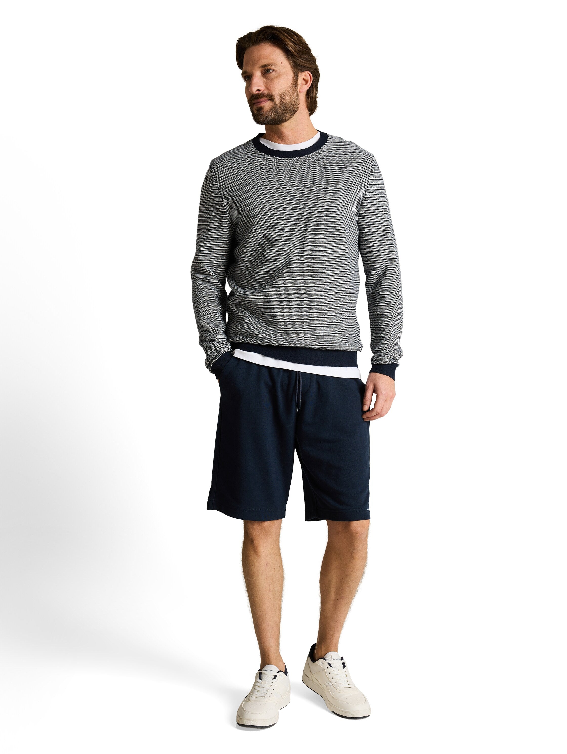 Tom Tailor Navy Basic Sweat Shorts