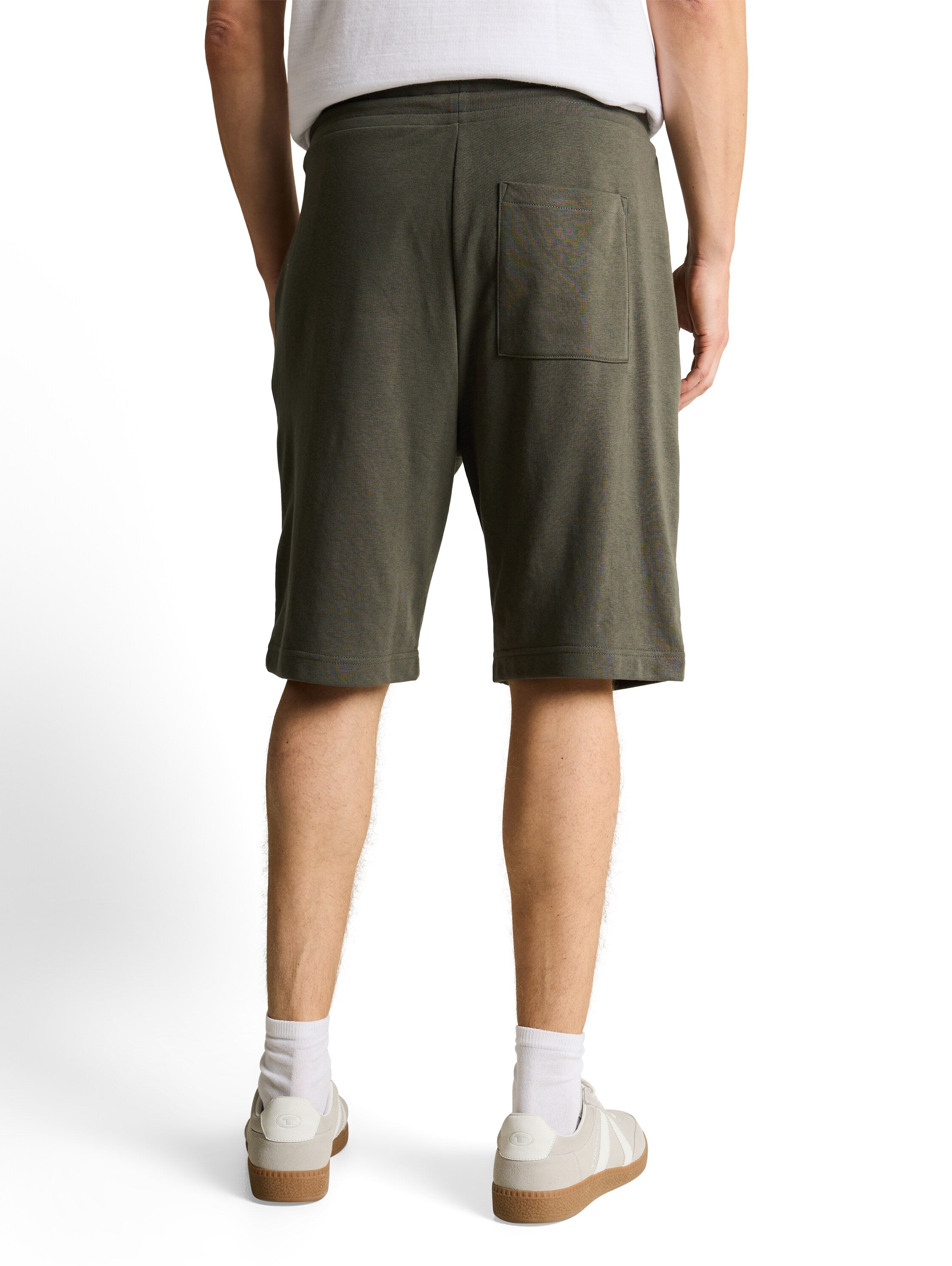 Tom Tailor Deep Green Basic Sweat Shorts