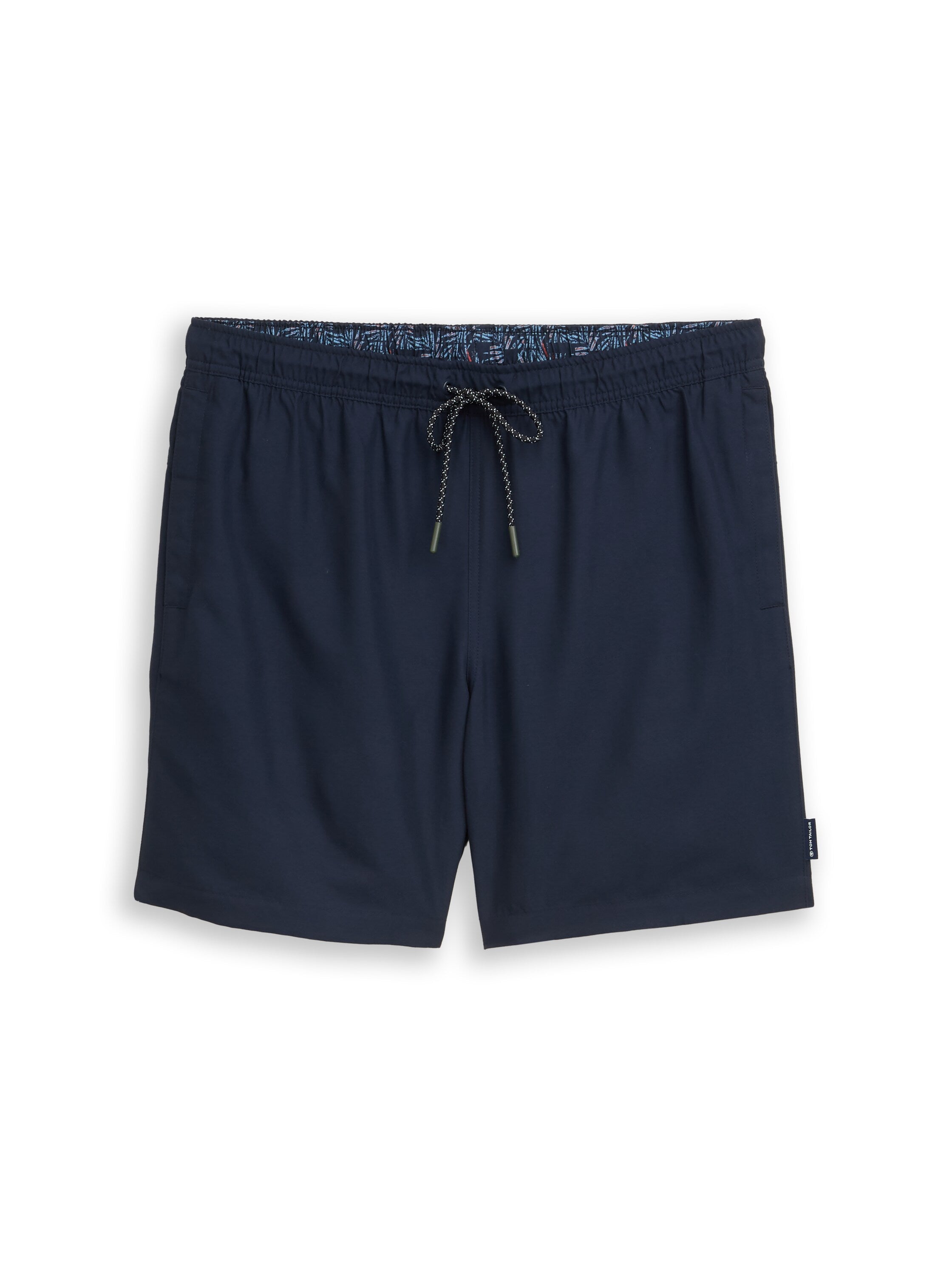 Tom Tailor Navy Swim Shorts With Drawstring