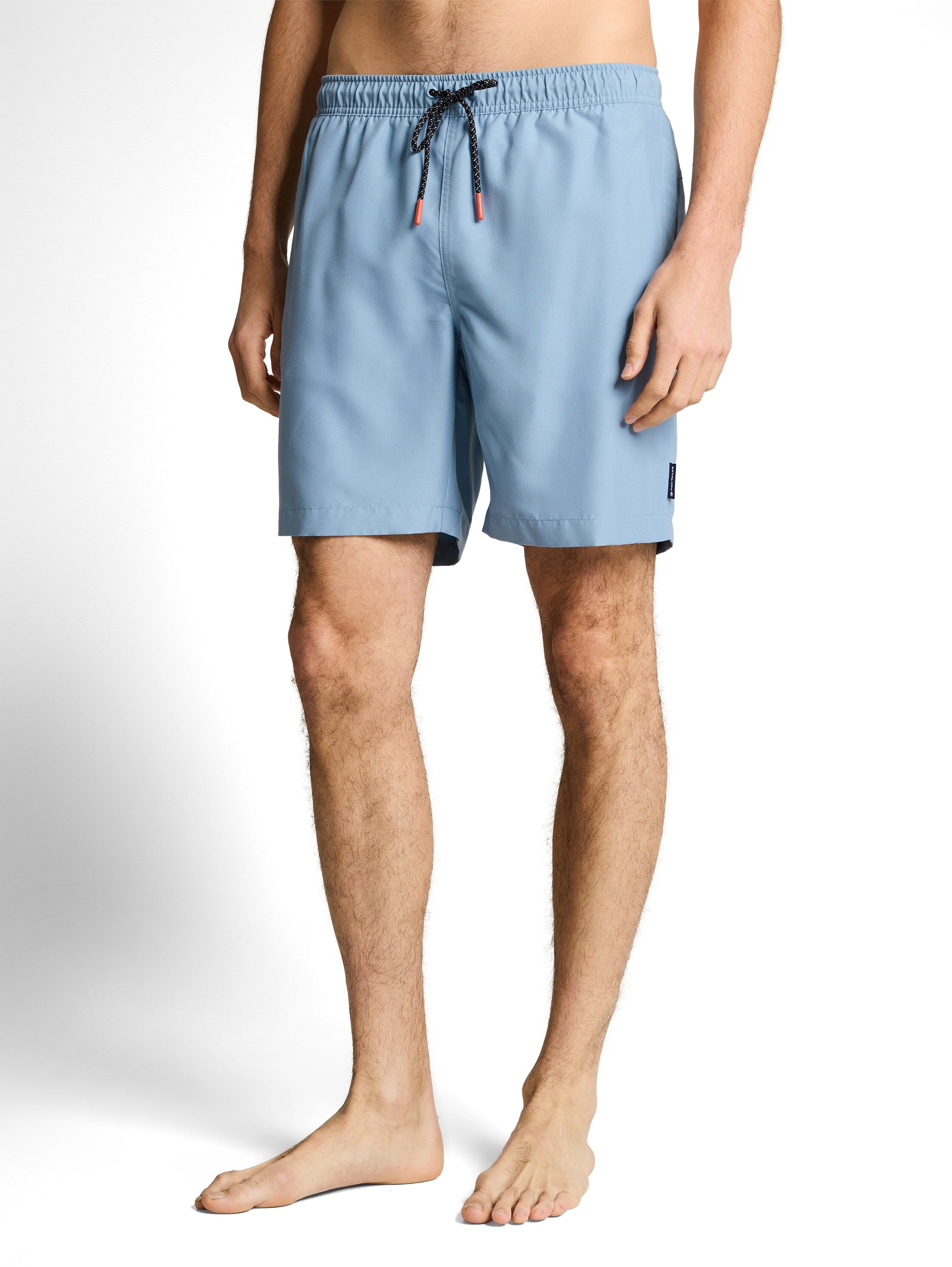 Tom Tailor Blue Swim Shorts With Drawstring