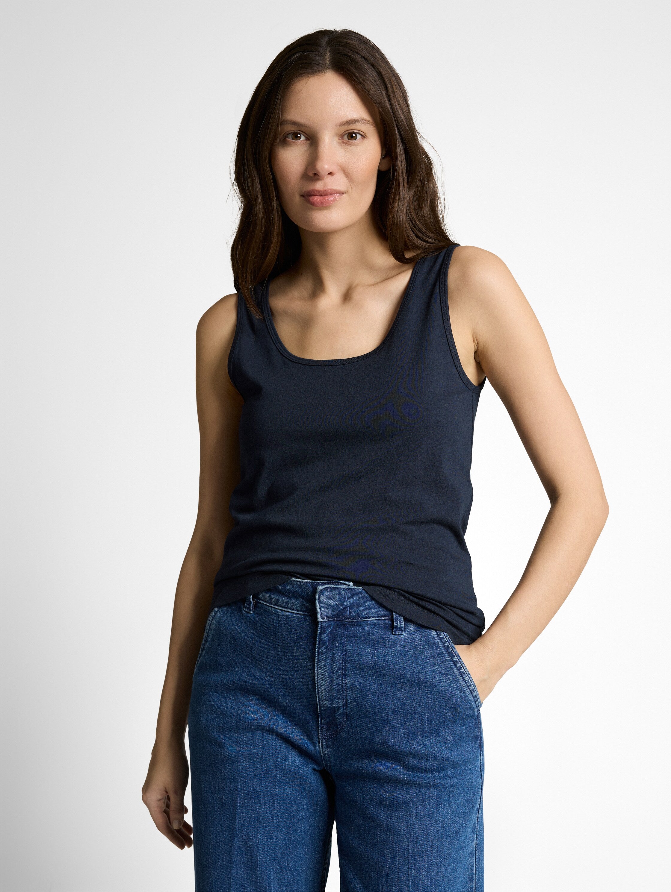 Tom Tailor Navy Basic Top