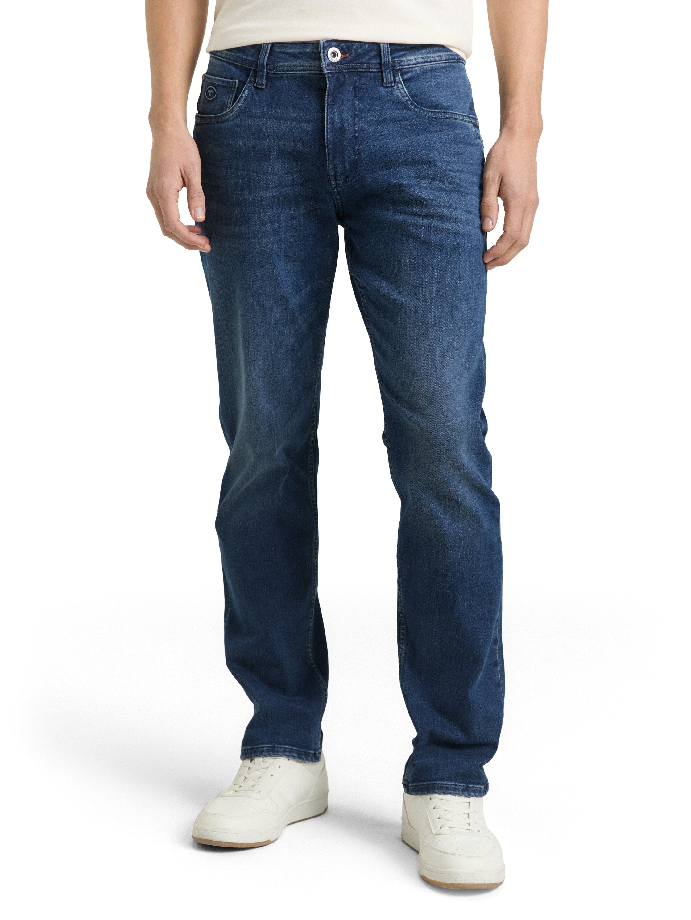 Tom Tailor Straight Mid Stone Blue Jeans With Super-Stretch
