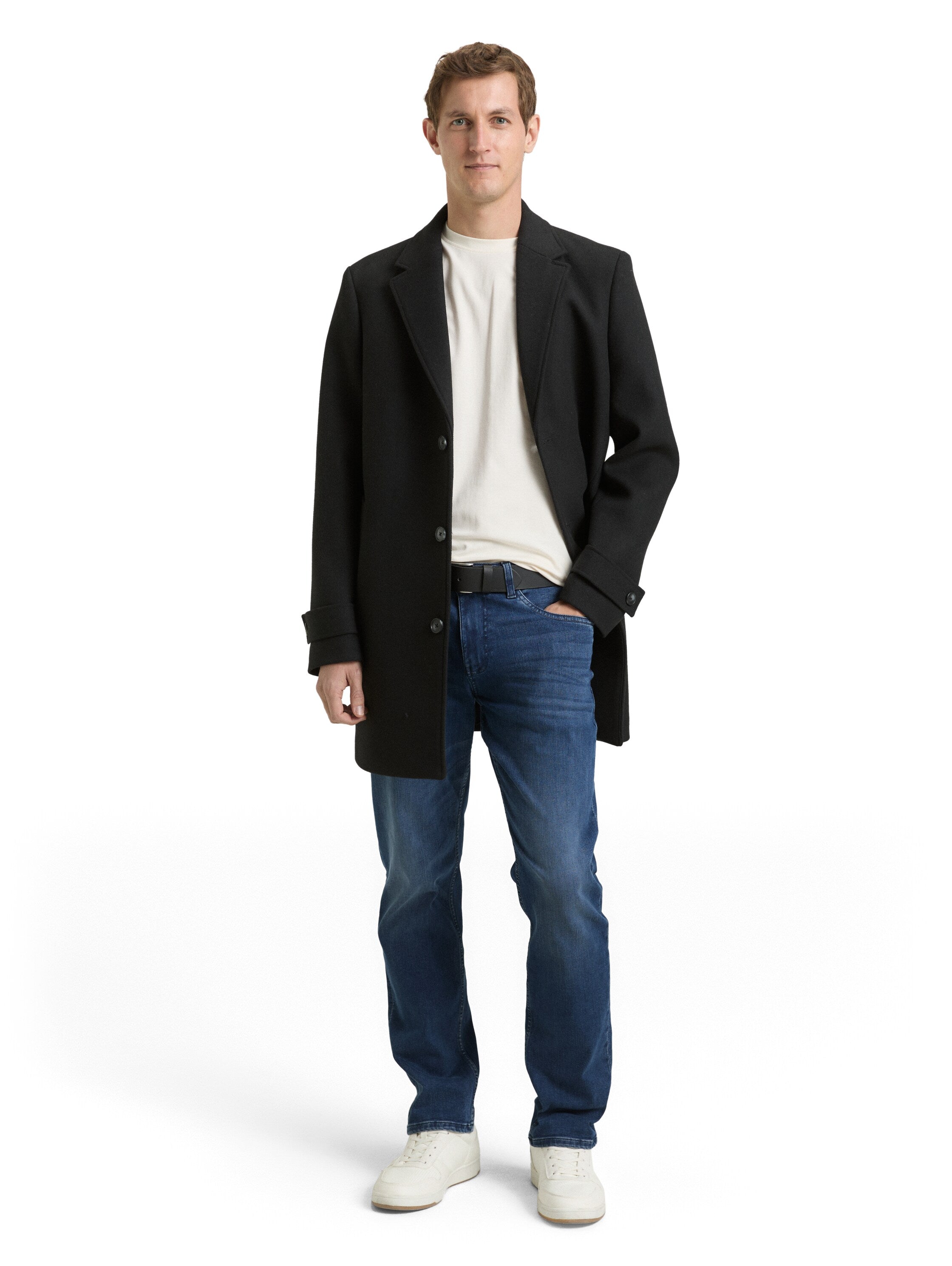 Tom Tailor Straight Mid Stone Blue Jeans With Super-Stretch