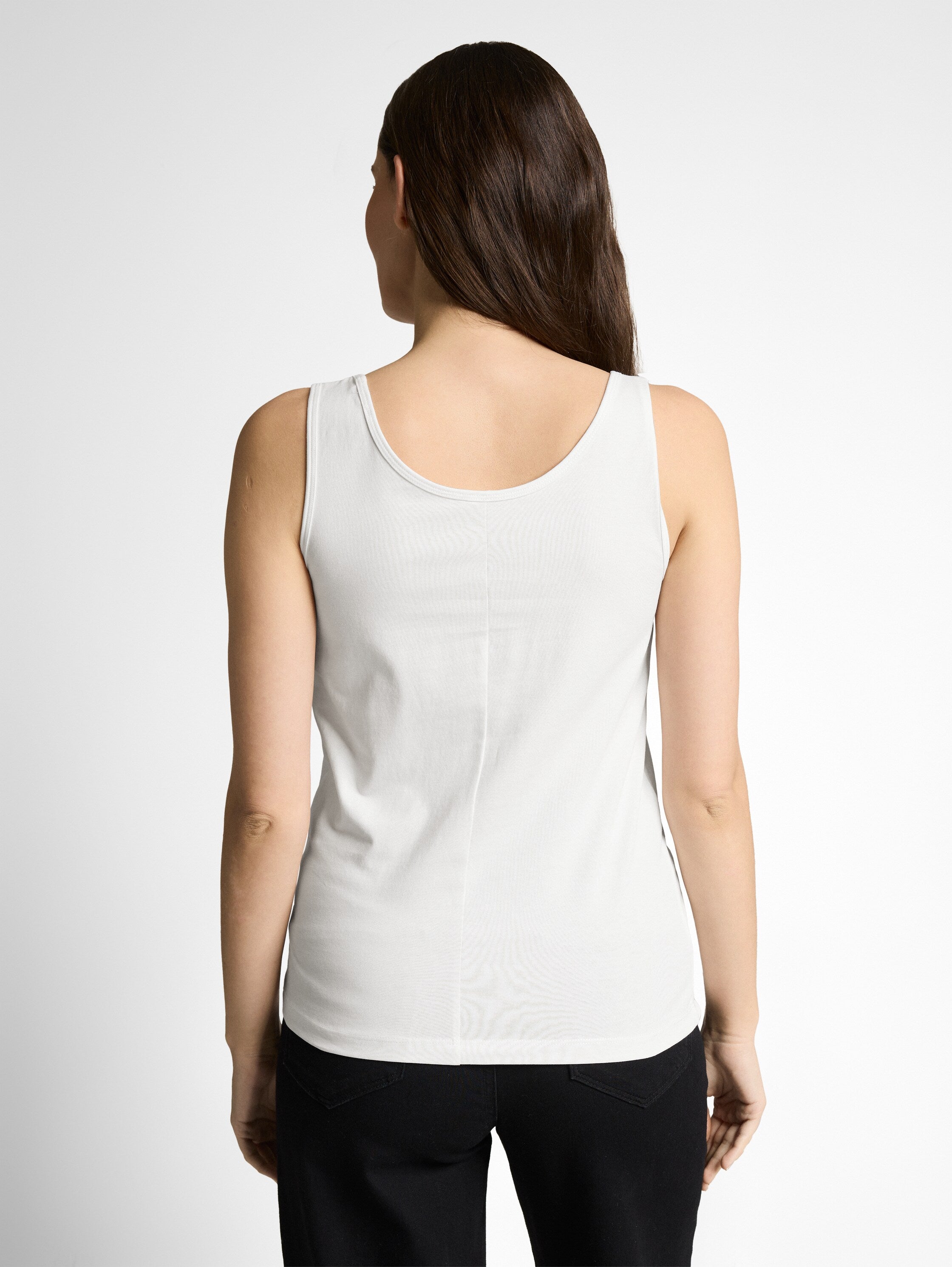 Tom Tailor White Basic Top