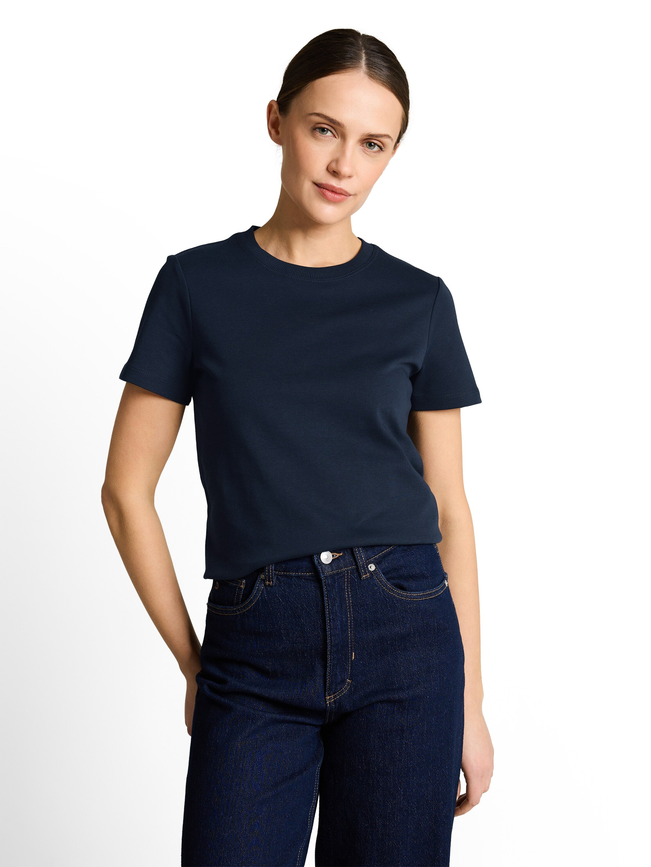 Tom Tailor Navy Basic Cotton T-Shirt