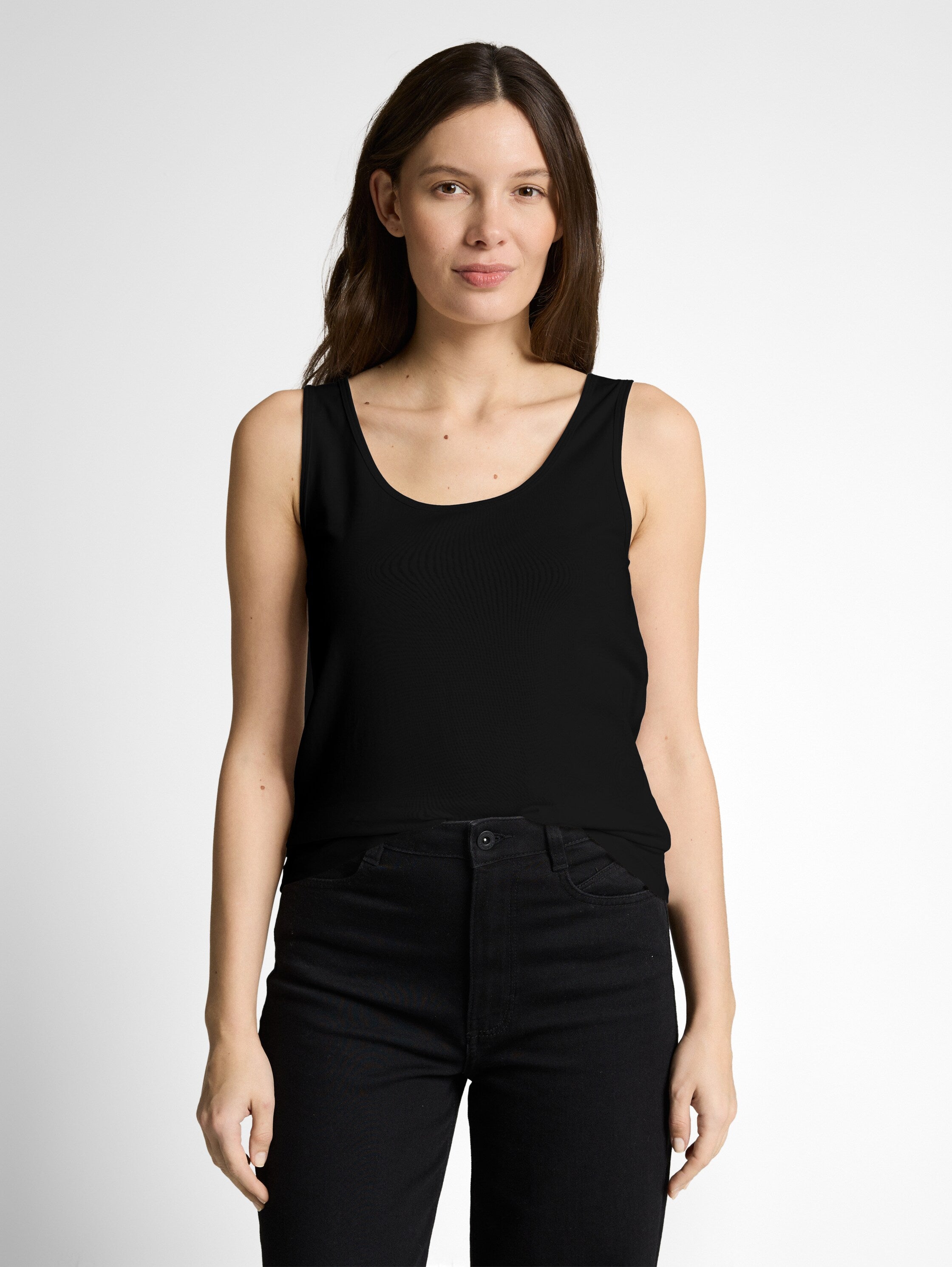 Tom Tailor Black Basic Top