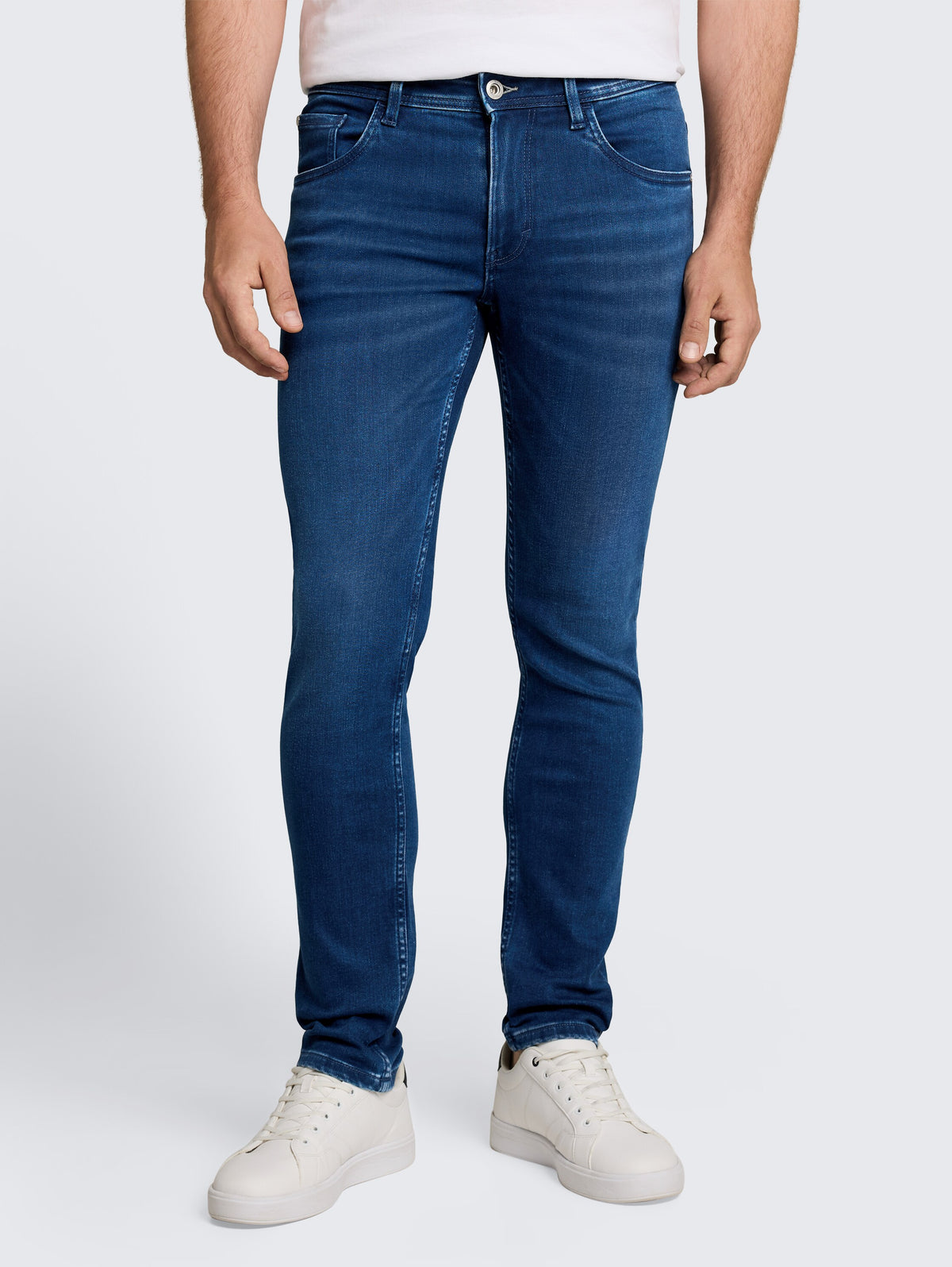 Tom Tailor Mid Stone Bright Blue TTTROY SLIM jeans