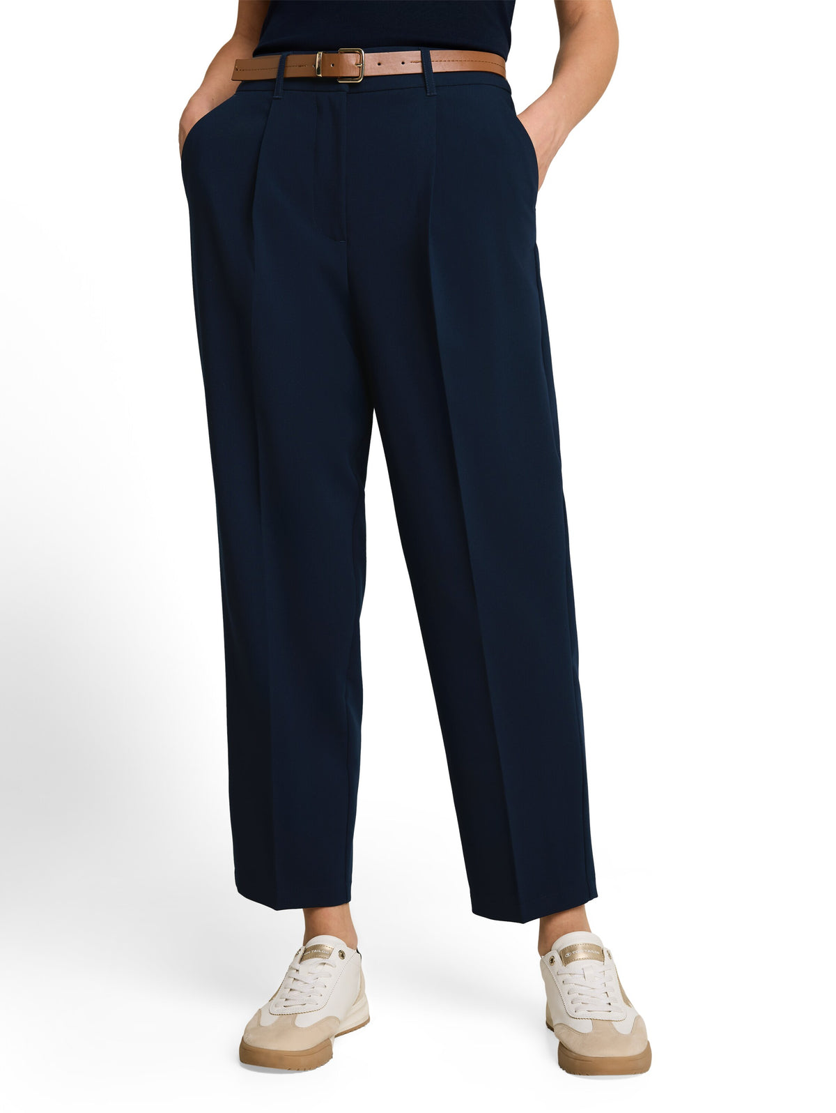 Tom Tailor Sky Captain Blue with Slanted Side Pockets