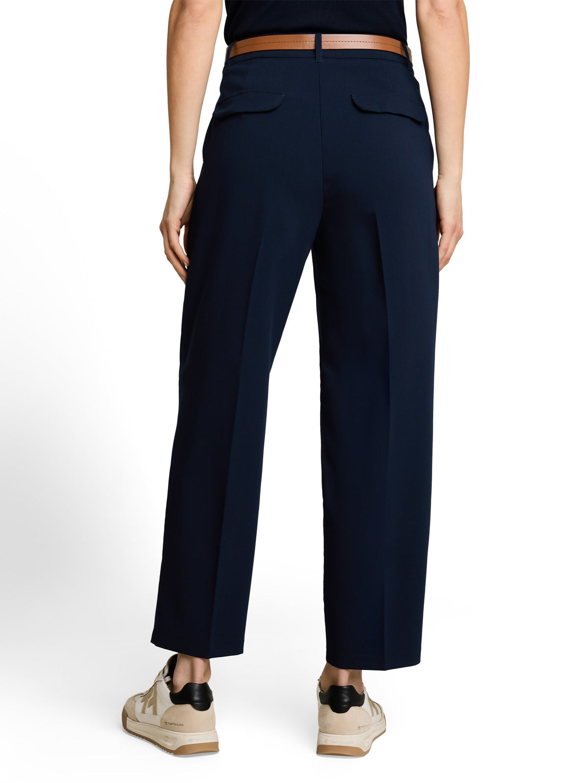Tom Tailor Sky Captain Blue with Slanted Side Pockets