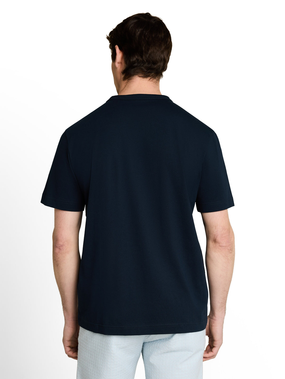 Tom Tailor Sky Captain Blue Coton T-Shirt with Chest Pocket