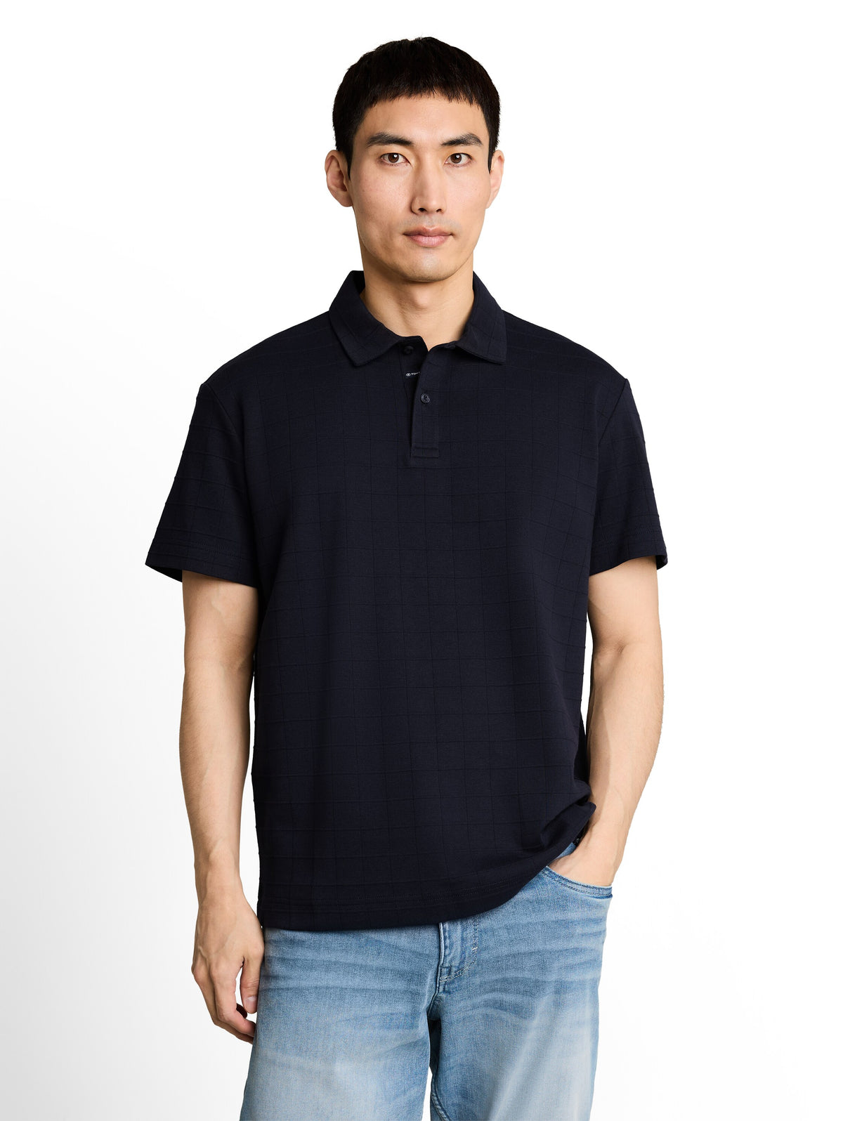 Tom Tailor Sky Captain Blue Short Sleeved Polo