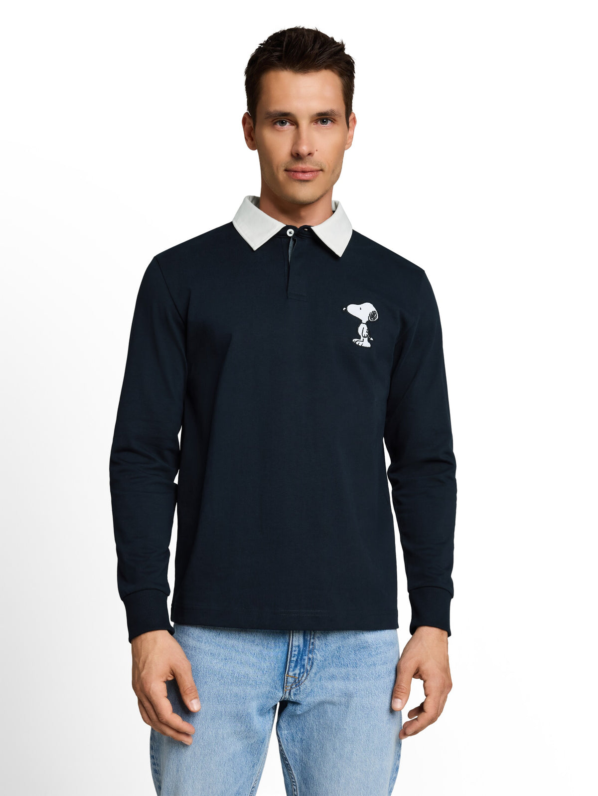 Tom Tailor Sky Blue Long-sleeved polo