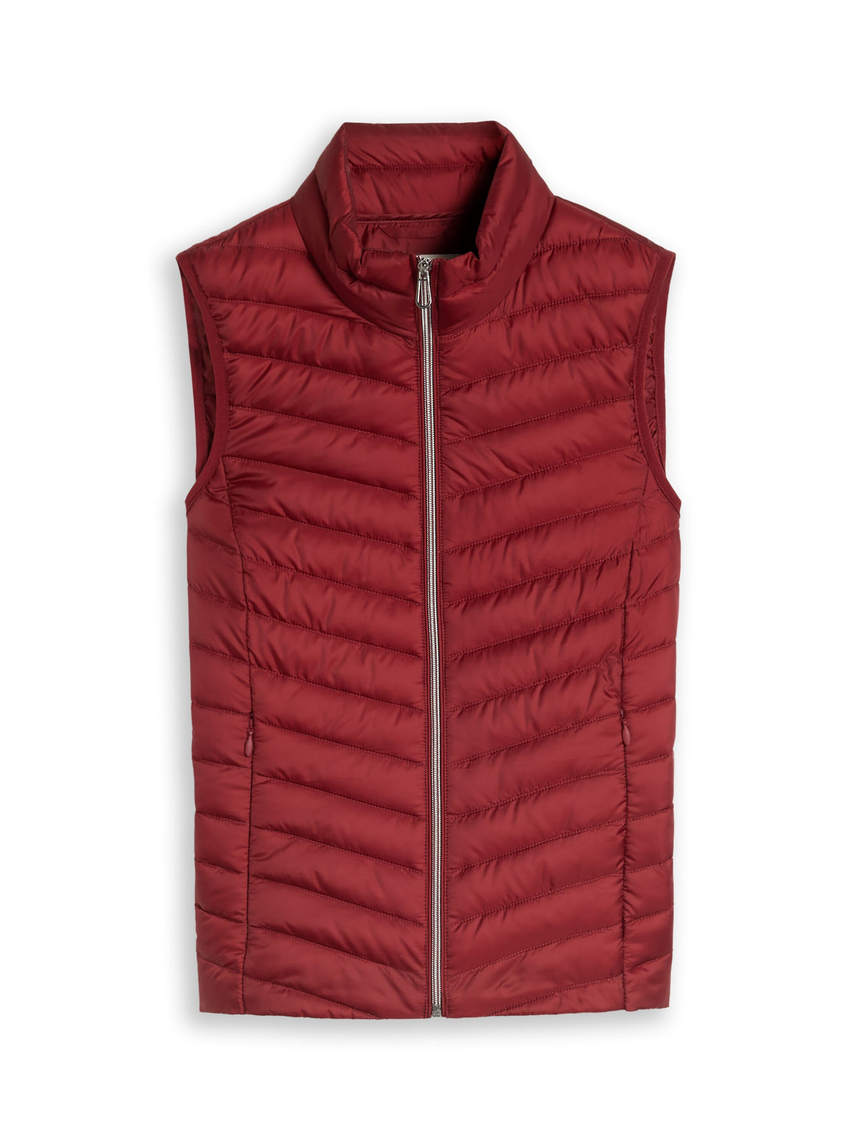 Tom Tailor Red Vest Optimal Fit and High Wearing Comfort