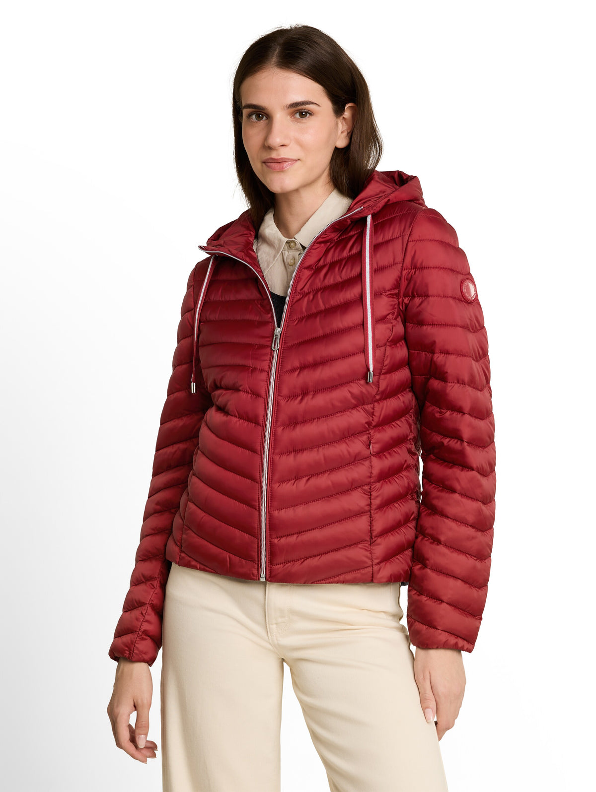 Tom Tailor Red Jacket Optimal Fit and High Wearing Comfort