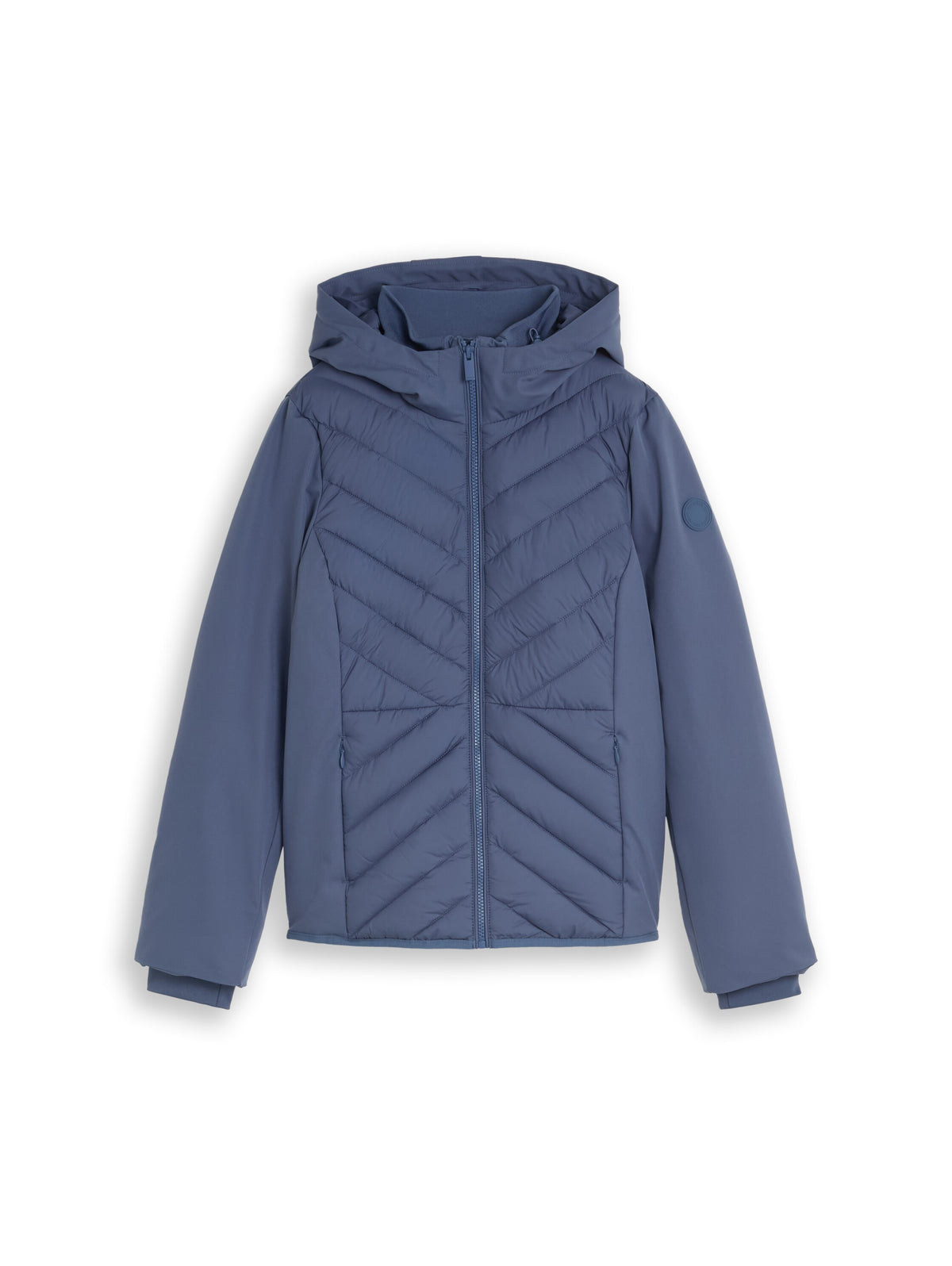 Tom Tailor Blue Long Sleeve With Side Pockets