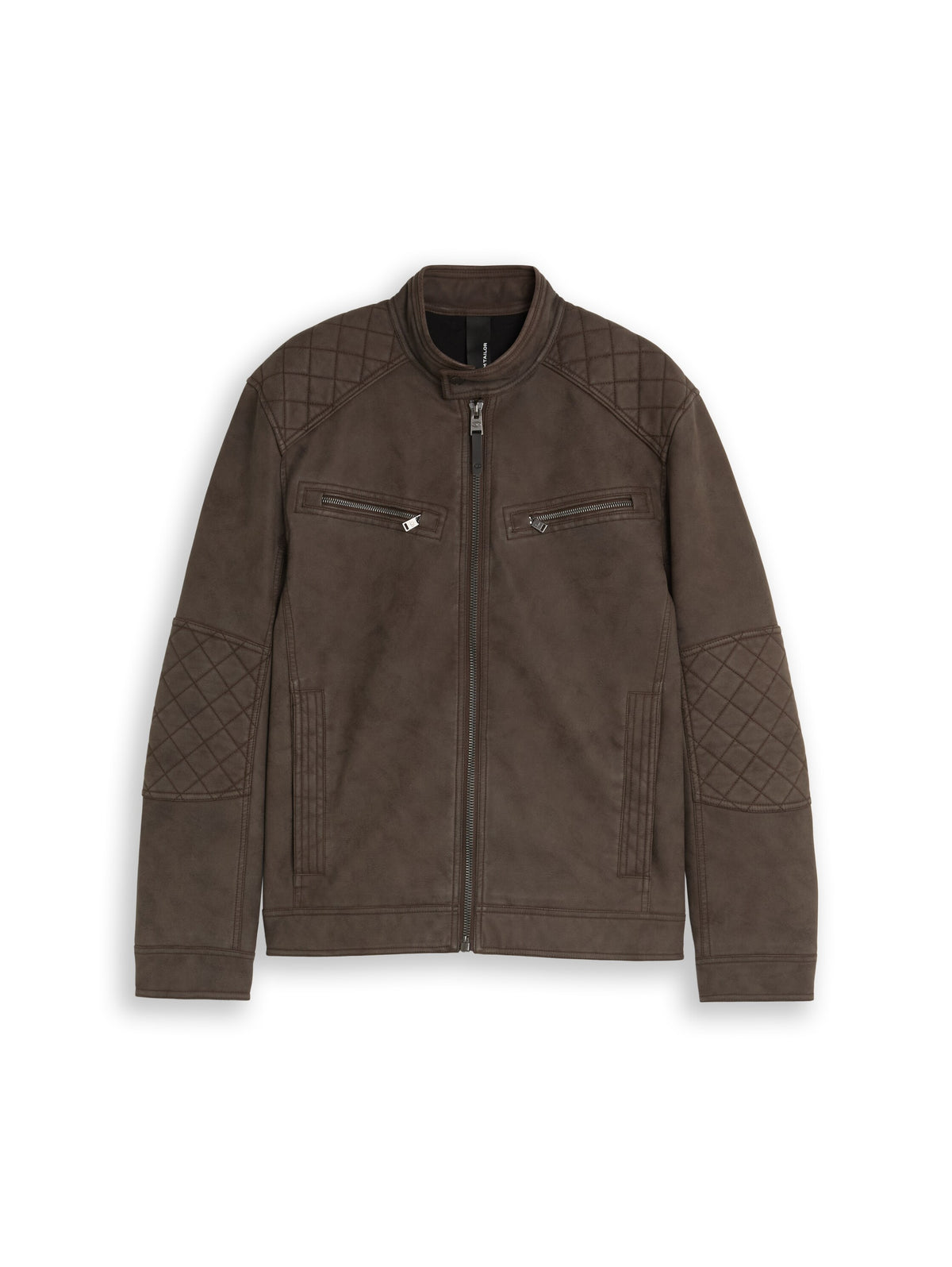 Tom Tailor Java Dark Brown Regular Fit Long Sleeved Jacket
